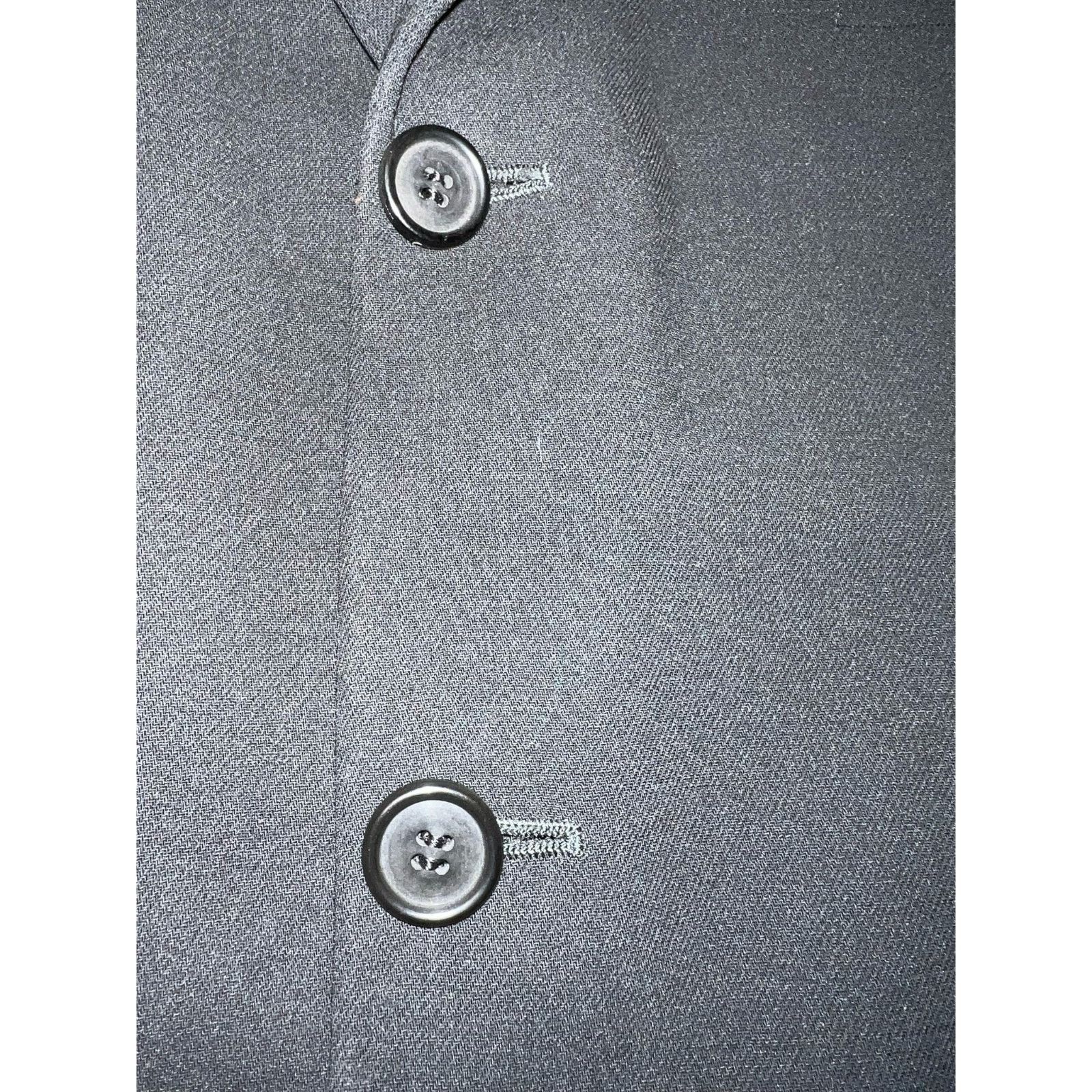 Giorgio Armani Armani Collezioni 3bt Gray Blazer 46L US/56L EU Size 46L - 4 Thumbnail
