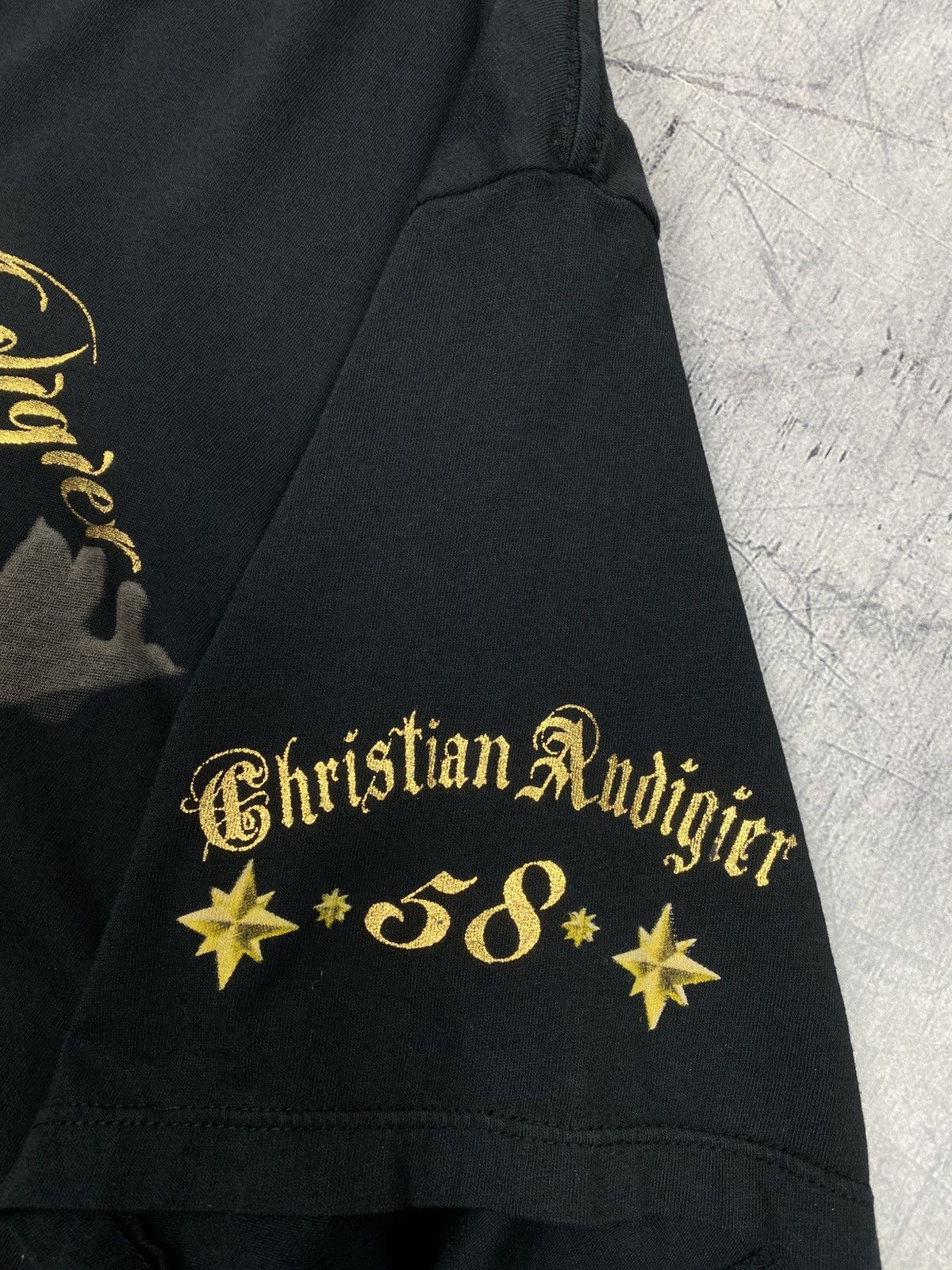 Christian Audigier Christian Audigier Double Print T-Shirt Y2K Made in USA Size US L / EU 52-54 / 3 - 8 Thumbnail