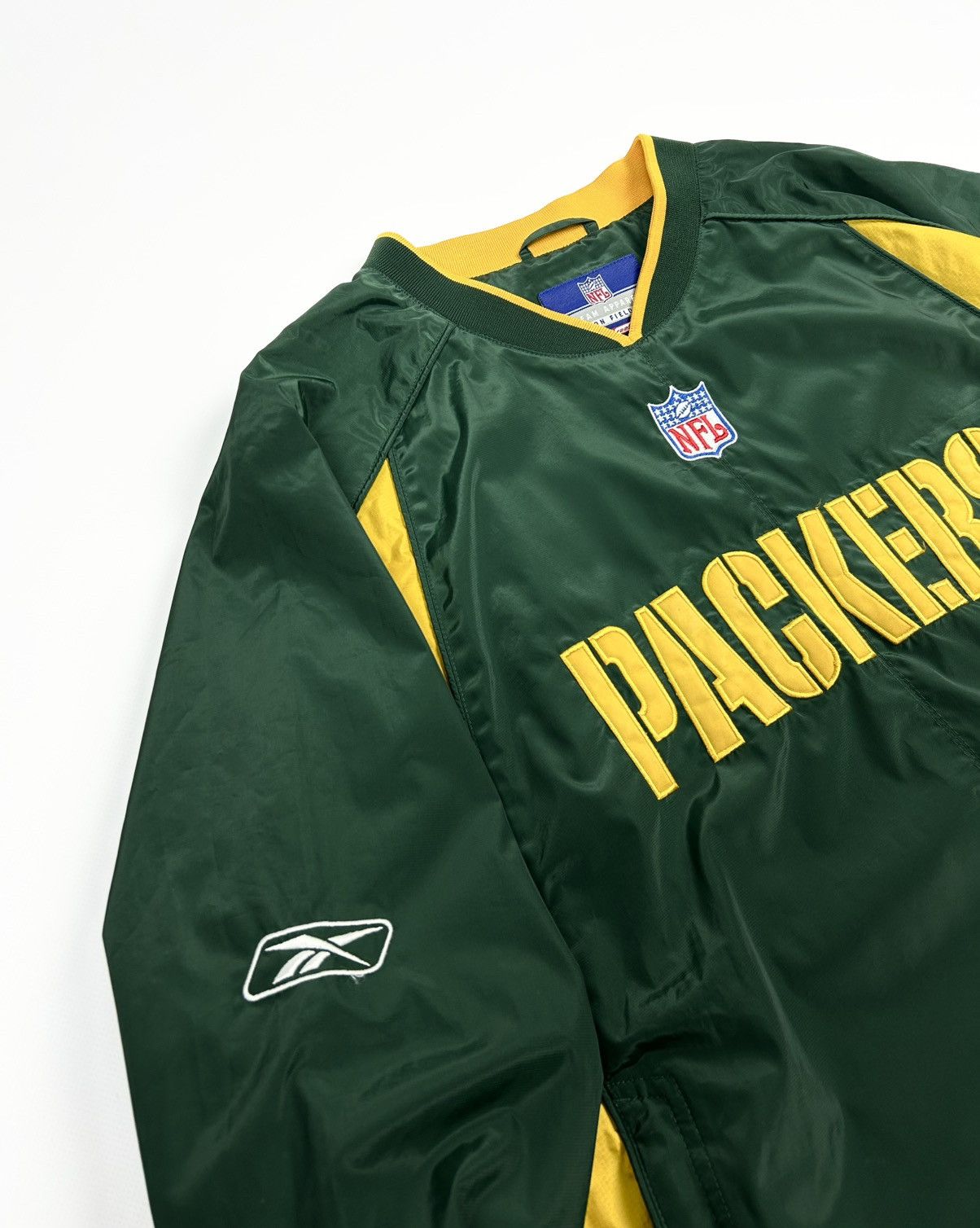 NHL × Oakley × Reebok Reebok x Packers NFL nylon jersey jacket Size US L / EU 52-54 / 3 - 7 Thumbnail