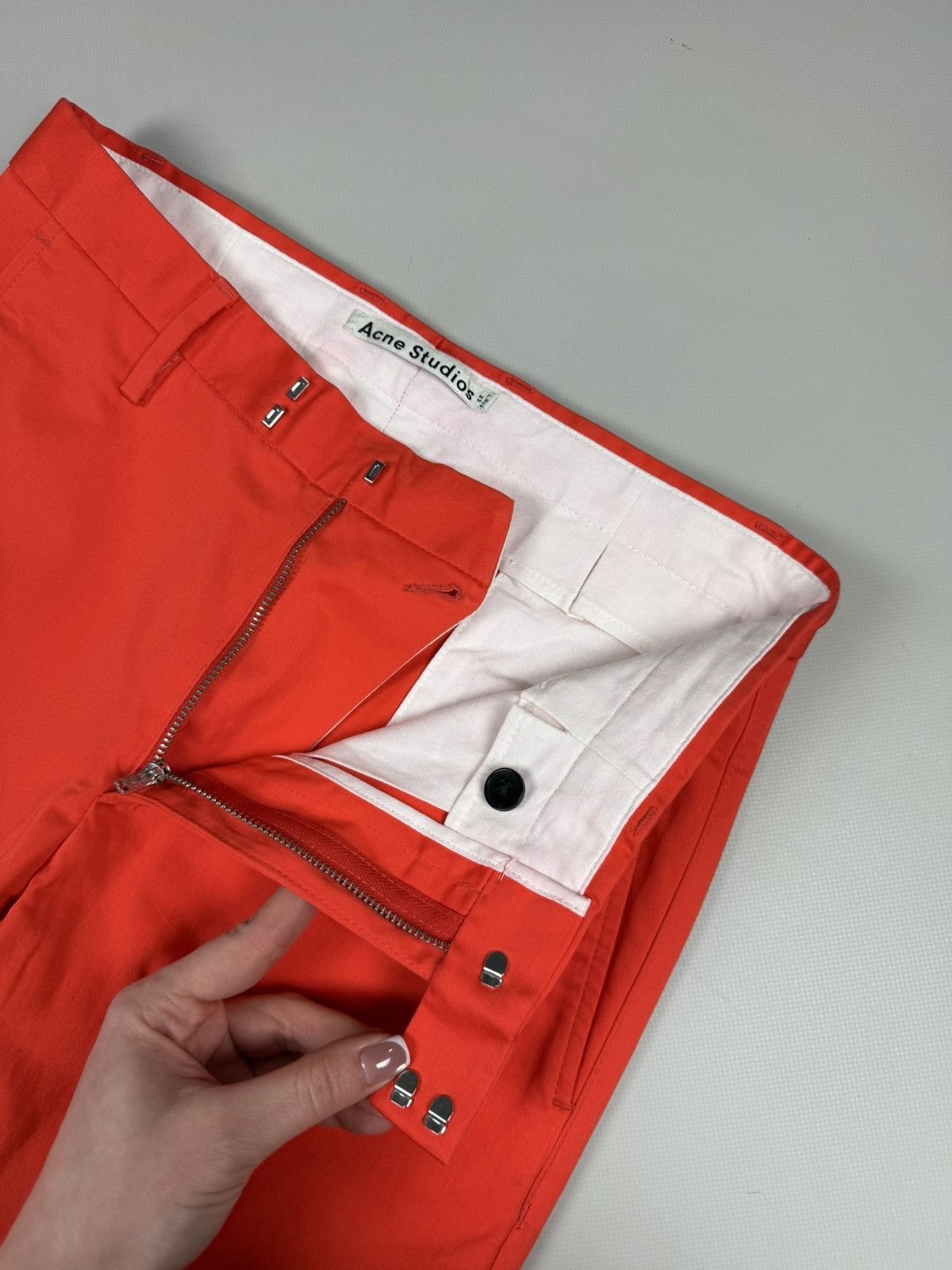 Acne Studios Acne Studios Max Satin SS14 Ladies Dress Pants Size 44 Size 30" / US 8 / IT 44 - 10 Thumbnail