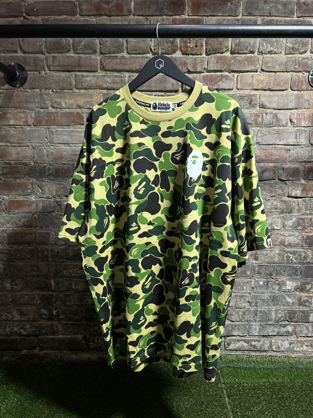 Bape Bape Green Camo Tee Size US XXL / EU 58 / 5 - 1 Thumbnail