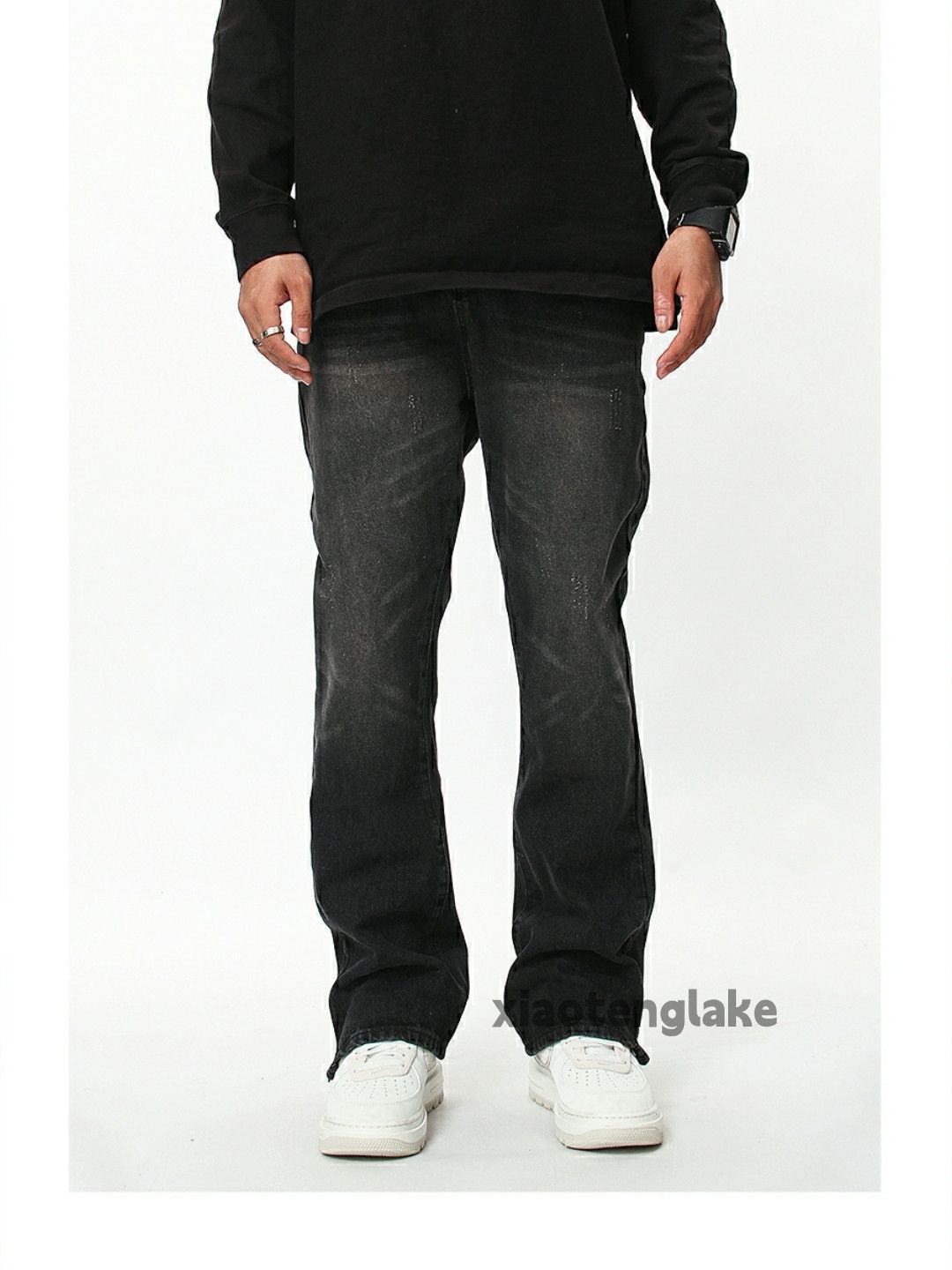 Jean × Vintage zipper utility carpenter washed faded cargo jeans Size US 32 / EU 48 - 7 Thumbnail