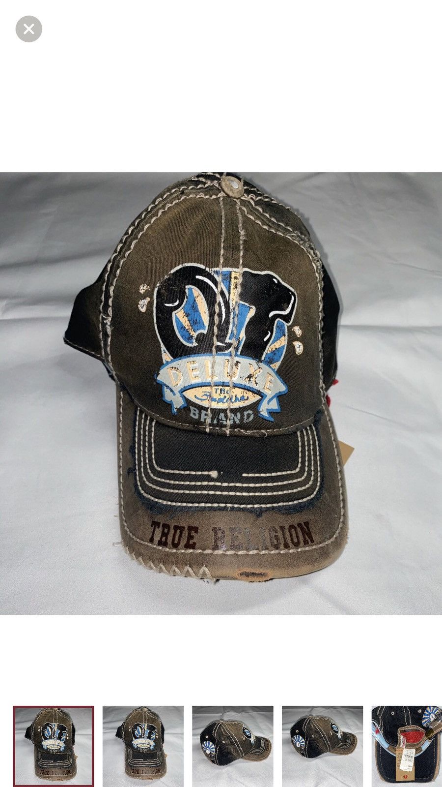 image of True Religion Hat NWT in Blue, Men's