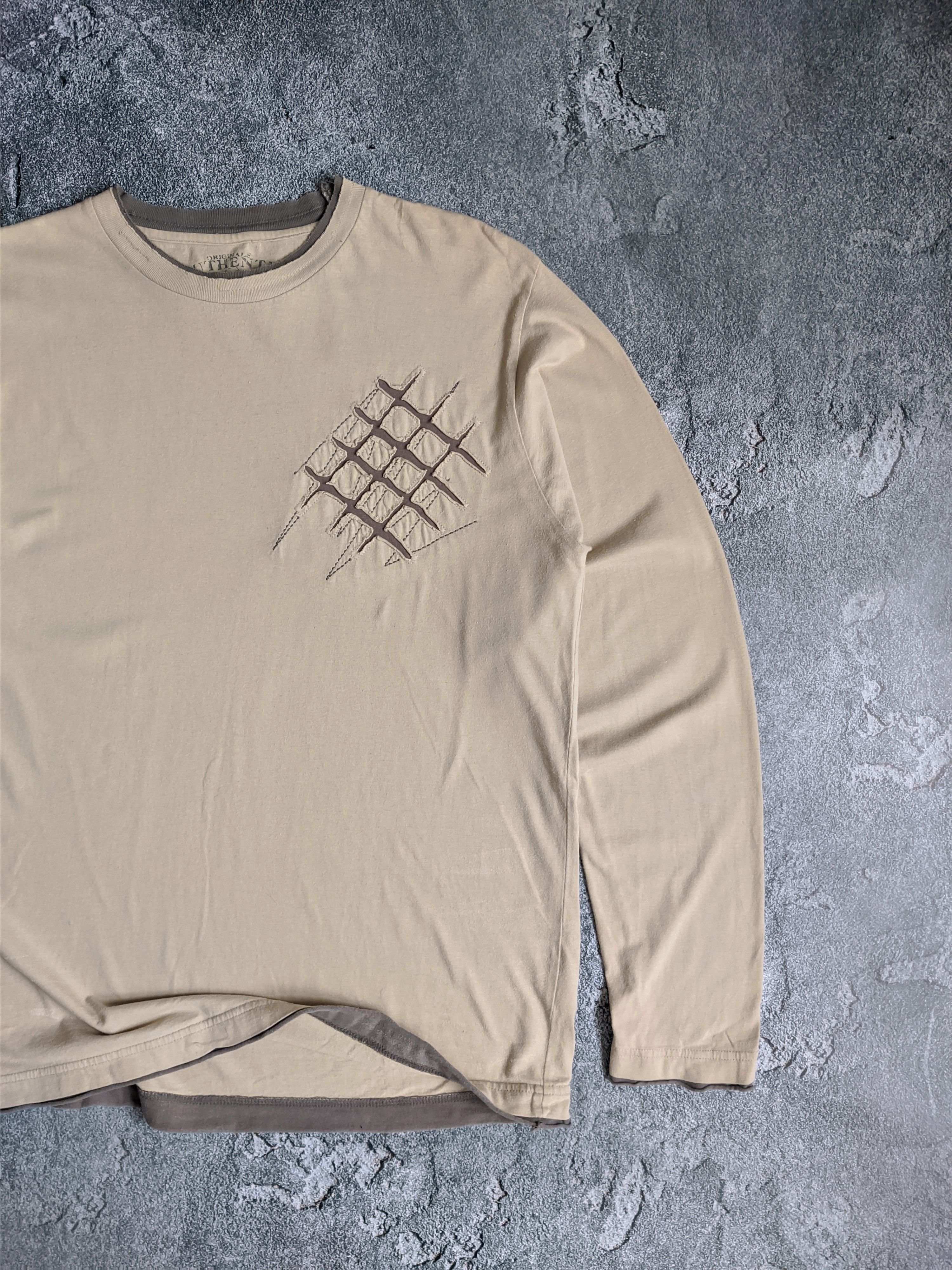 Vintage Vintage avant garde long sleeve y2k Size US M / EU 48-50 / 2 - 2 Thumbnail