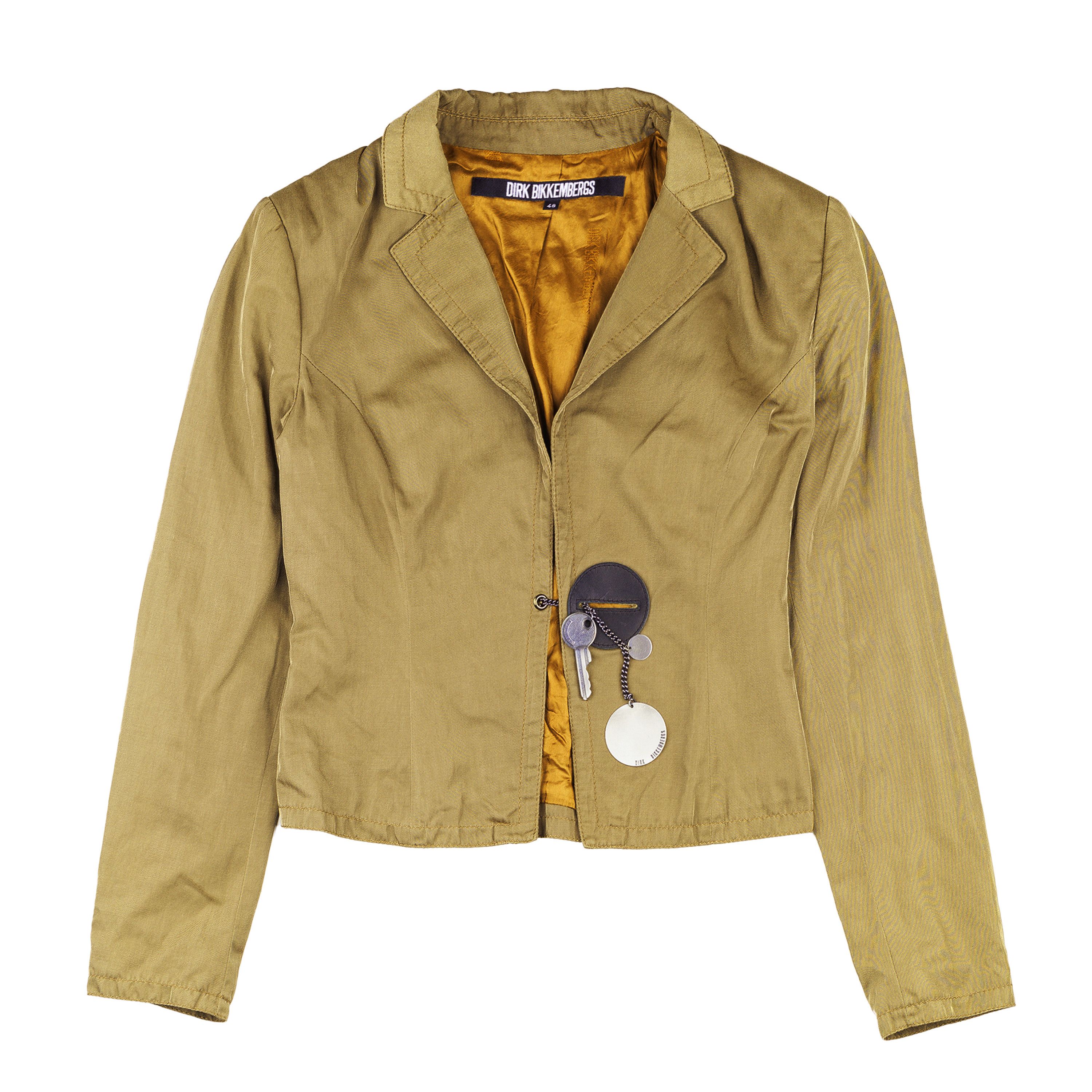 Dirk Bikkembergs Dirk Bikkembergs Brown/Military Green Key Charm Jacket (XL) Size XL / US 12-14 / IT 48-50 - 1 Thumbnail
