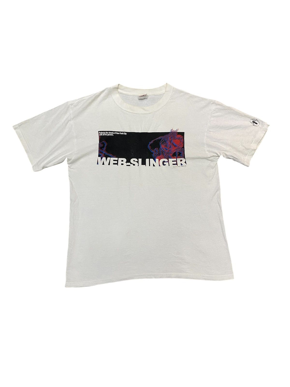 Anime 🔥Vintage 2002 Spiderman promo tee Size US M / EU 48-50 / 2 - 1 Thumbnail