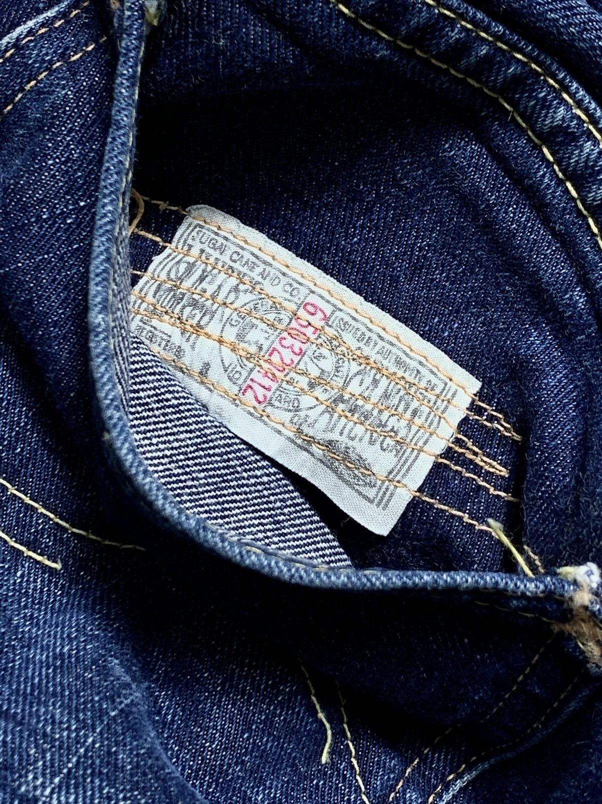 Sugar Cane 💥 RARE CRAZY VTG SUGAR CANE UNION MADE DENIM SELVEDGE 🎌 Size US 29 - 8 Thumbnail