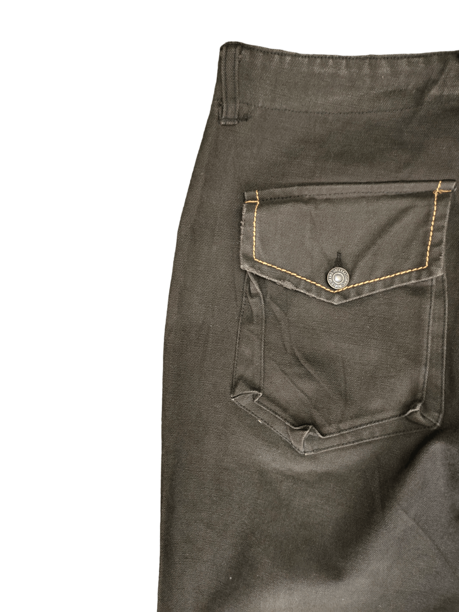 Comme des Garcons × Undercover Global Work 3D Floating Pocket Fatigue Denim Pants Size US 31 - 12 Thumbnail