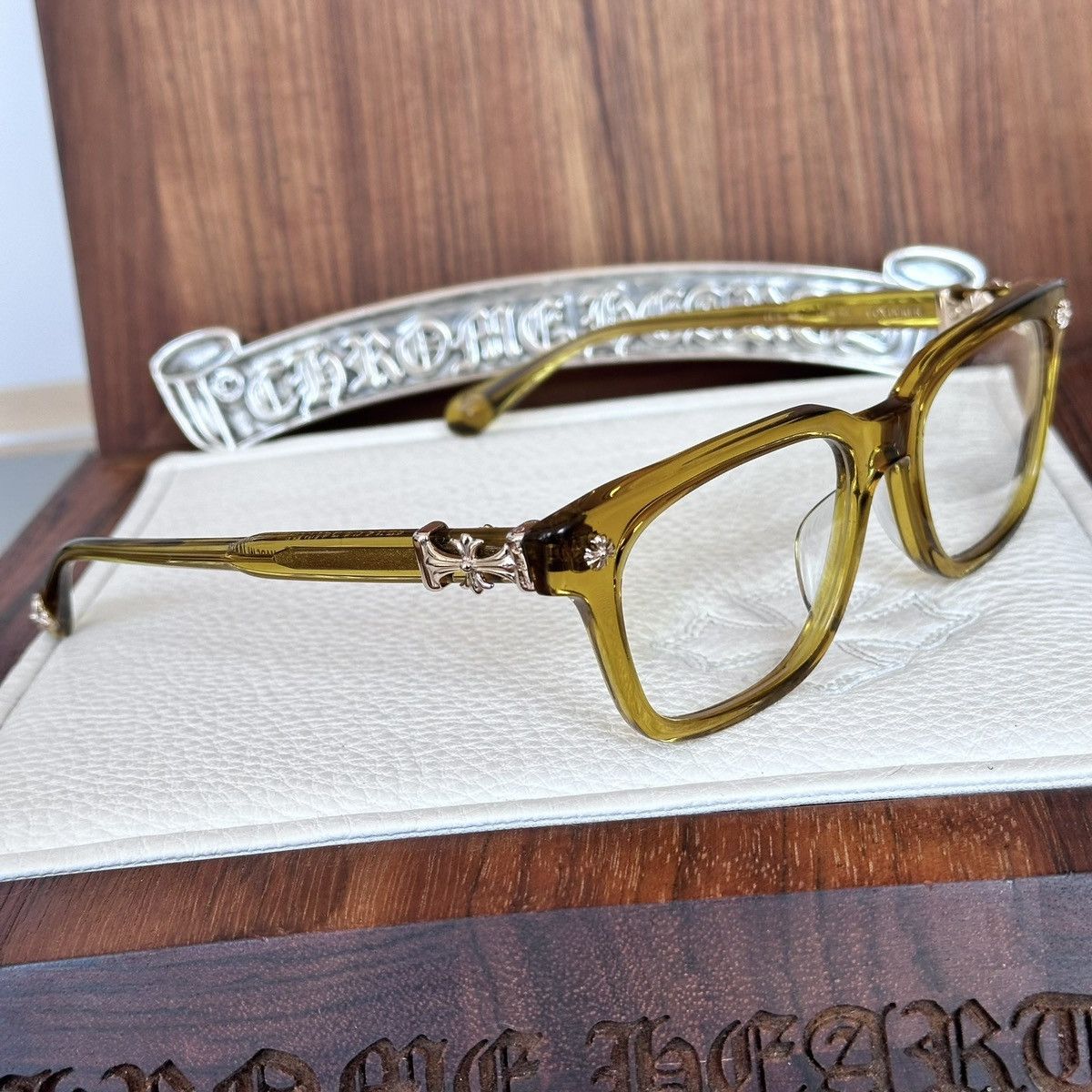 Chrome hearts cox ucker eye glass