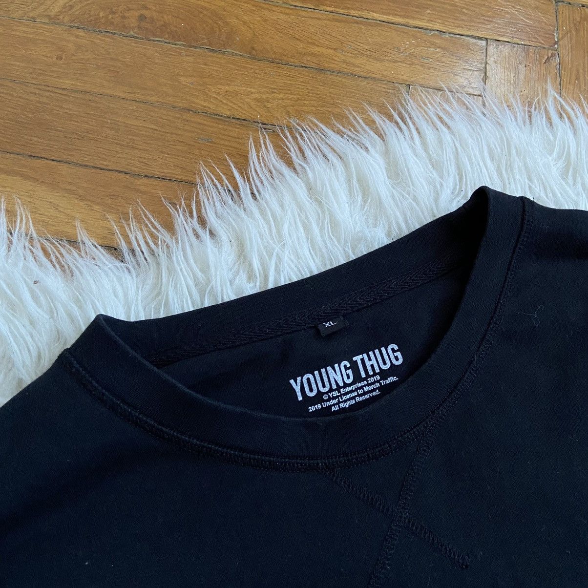 Rap Tees × Young Thug 📌 Young Thug Thugger Rap Graphic Sweatshirt Size US XL / EU 56 / 4 - 5 Thumbnail