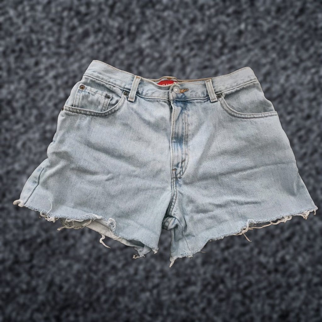 Levi's VINTAGE Levi's Womens High Rise Jorts Cut Off Denim Shorts 10 Jeans Blue 90s Classic USA Women’s Levi's Shorts Size 32" / US 10 / IT 46 - 1 Thumbnail