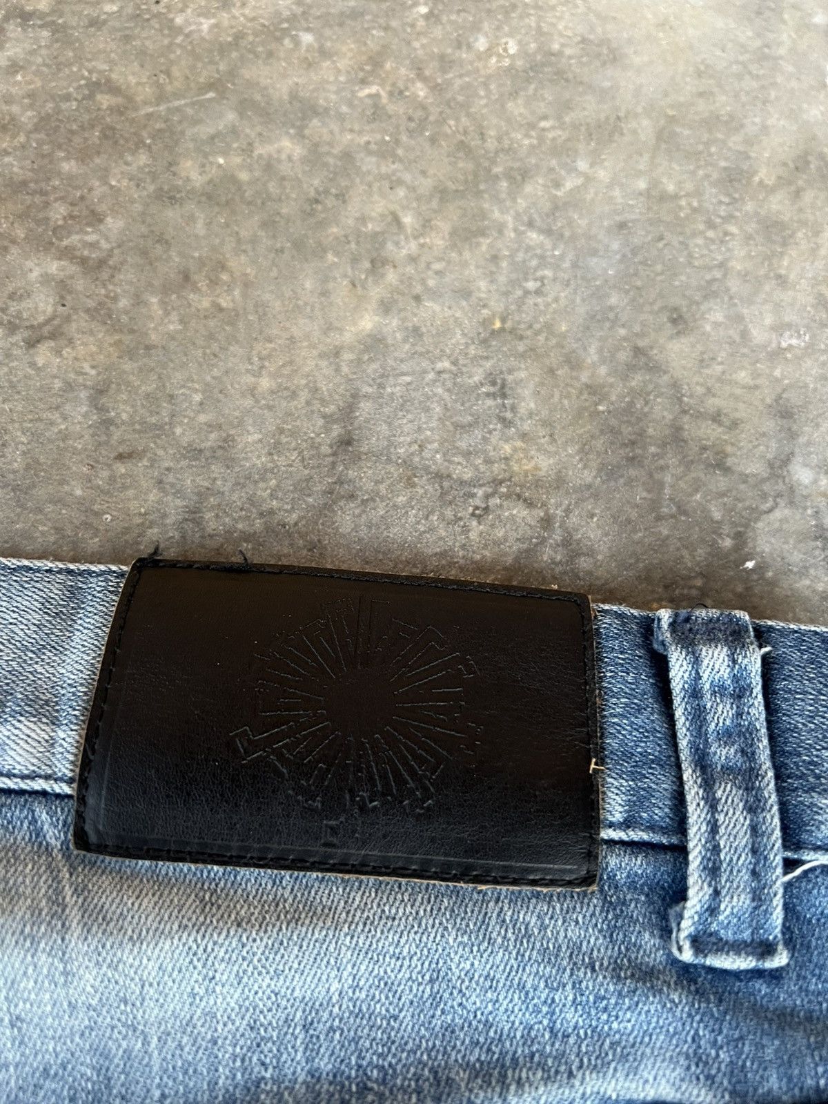 If Six Was Nine × Tornado Mart TORNADO MART FADED WASHED DISTRESS JEANS VERY RARE Size US 32 / EU 48 - 17 Thumbnail