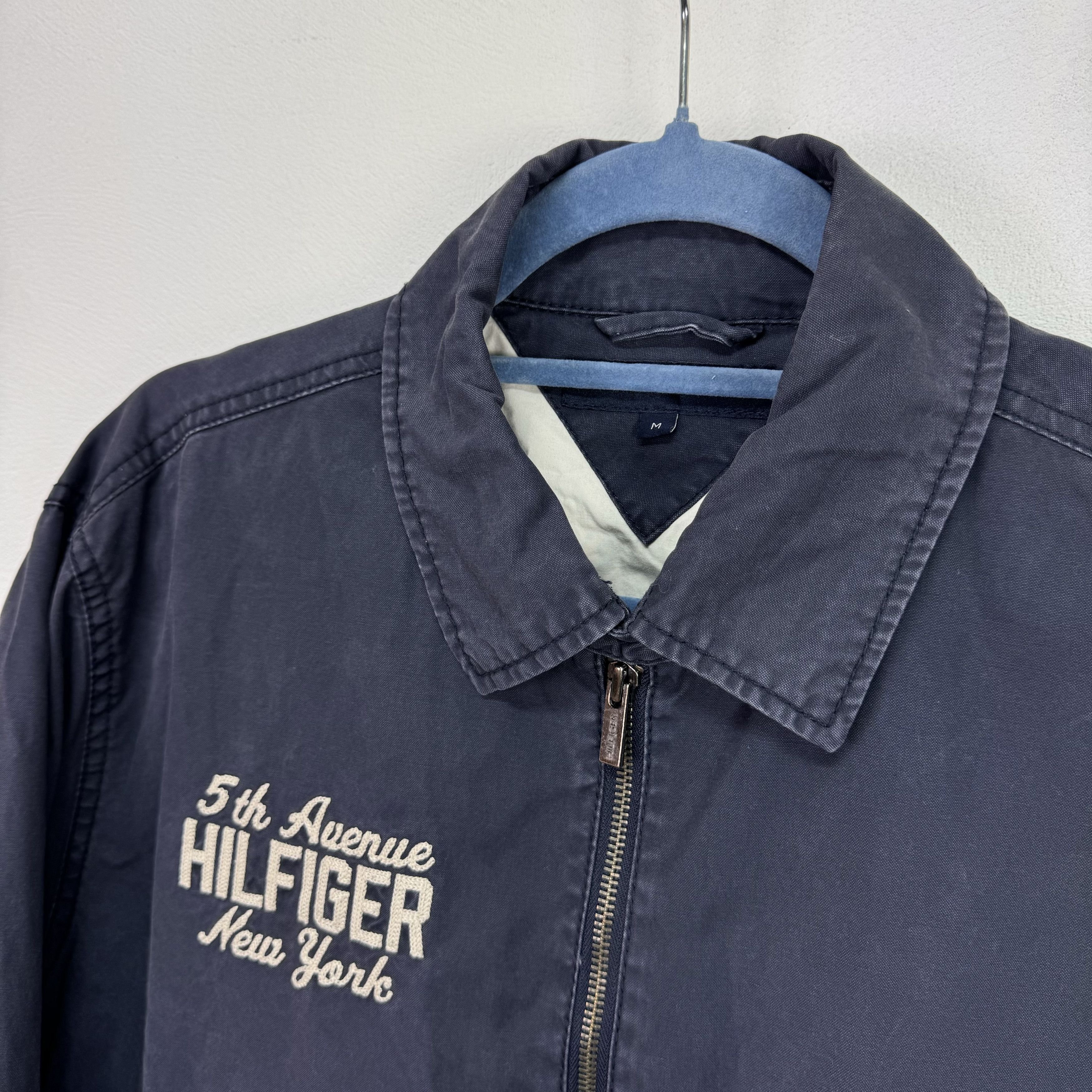 Tommy Hilfiger × Vintage TOMMY HILFIGER VINTAGE FADED JACKET VARSITY COLLEGE NEW YORK Size US M / EU 48-50 / 2 - 4 Thumbnail