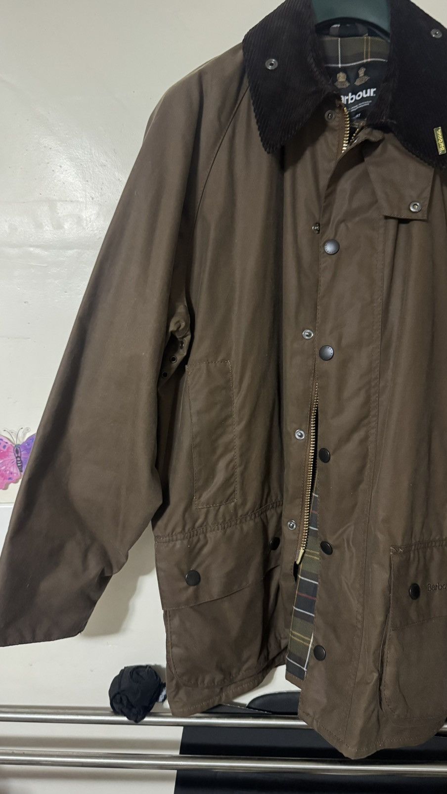 Barbour Barbour Badale brown waxed men’s jacket Size US L / EU 52-54 / 3 - 2 Thumbnail