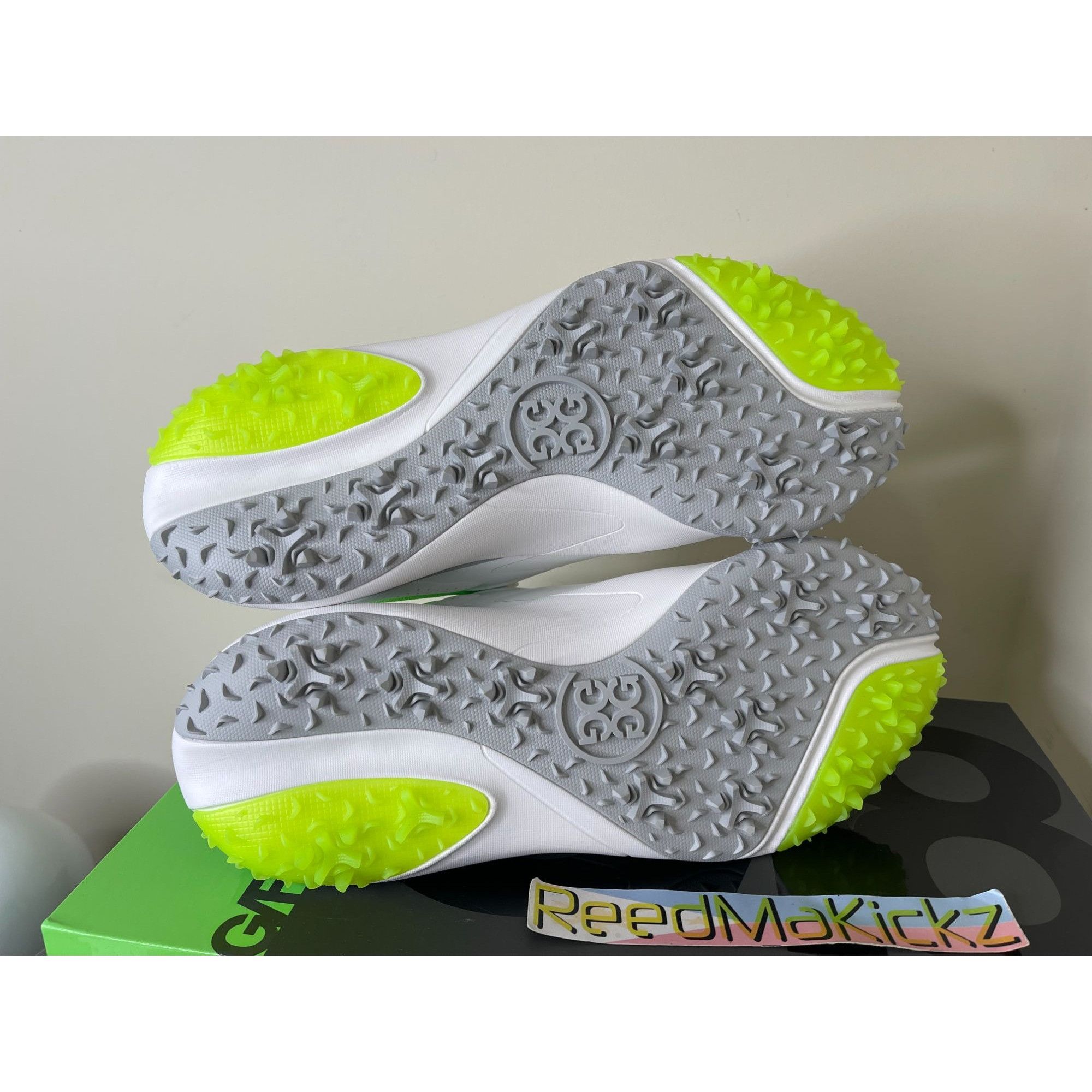 G/FORE G/FORE G/18 WHITE NIMBUS GECKO GOLF SHOES MENS 10US Size US 10 / EU 43 - 6 Thumbnail