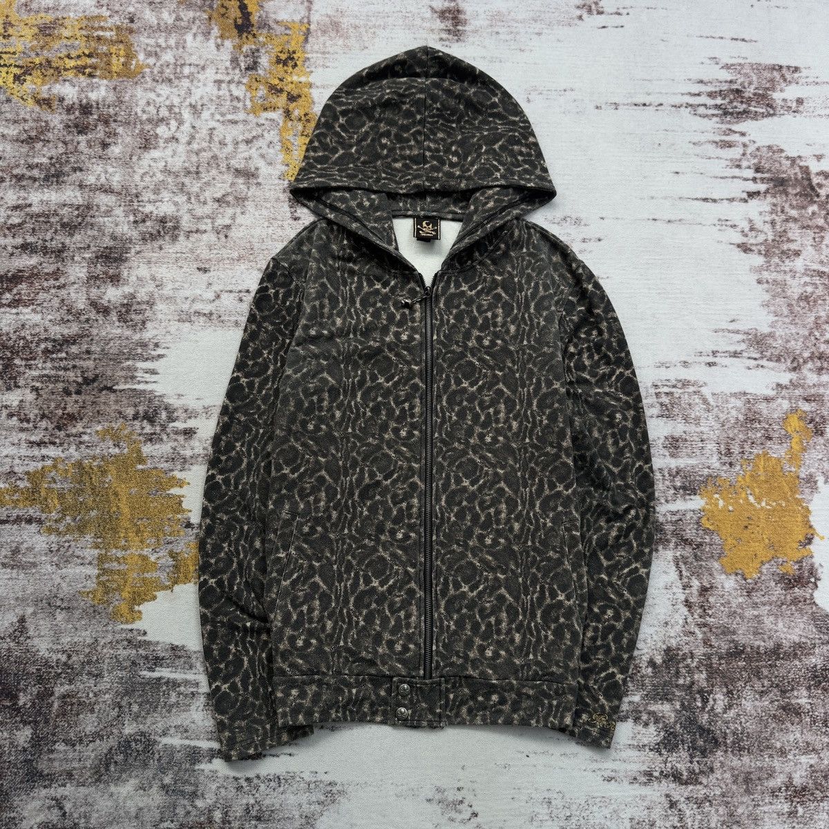 Roen ROEN FULLPRINT LEAPORD DESIGNER SKULL ZIPPER VERY RARE Y2K Size US L / EU 52-54 / 3 - 1 Thumbnail