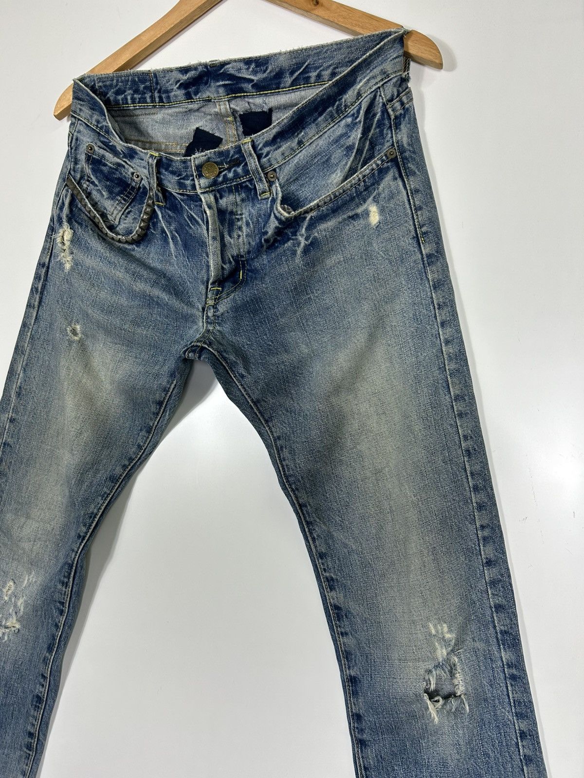 Andy Warhol × Hysteric Glamour Hysteric Glamour x Andy Warhol Distressed Vintage Jeans Size 30" / US 8 / IT 44 - 4 Thumbnail