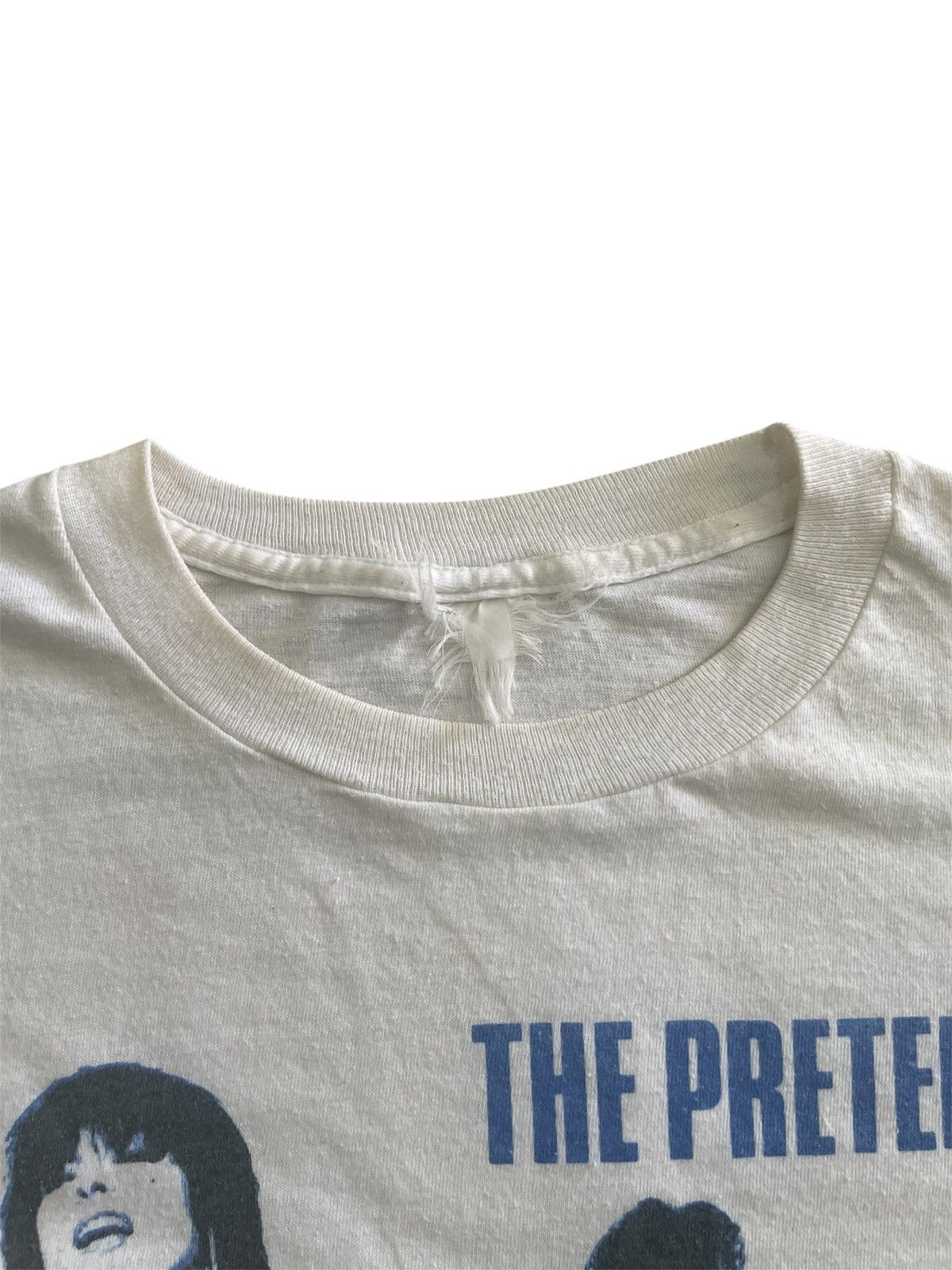 Band Tees VINTAGE BAND 1987 THE PRETENDERS BAND UK BRIT POP Size US M / EU 48-50 / 2 - 6 Thumbnail