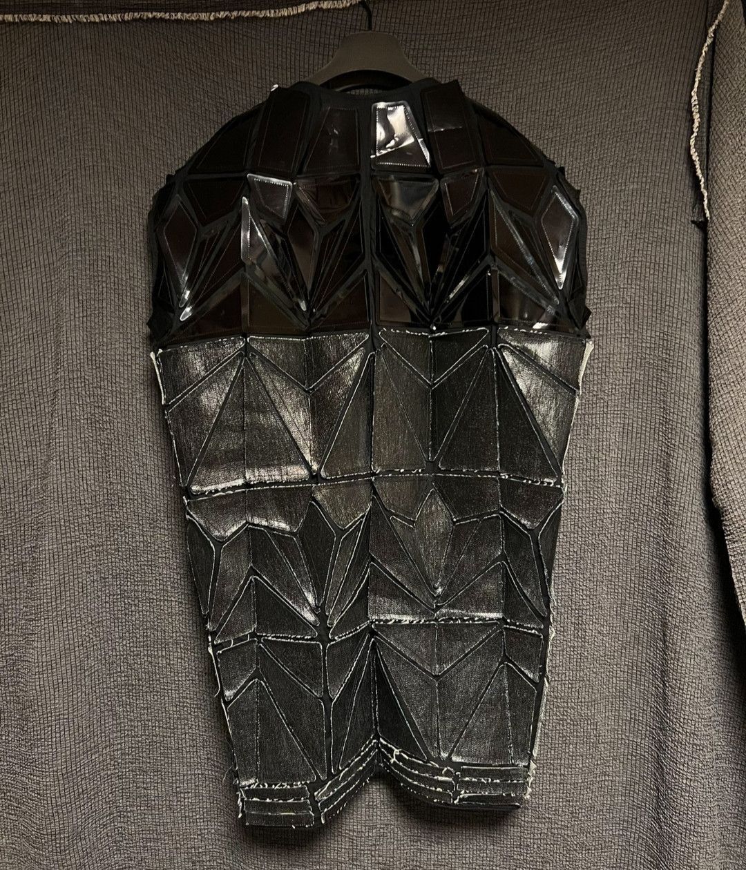 Rick Owens Rick Owens 19ss mainline sequin scale armor shoulder vest-2 Size US L / EU 52-54 / 3 - 2 Thumbnail