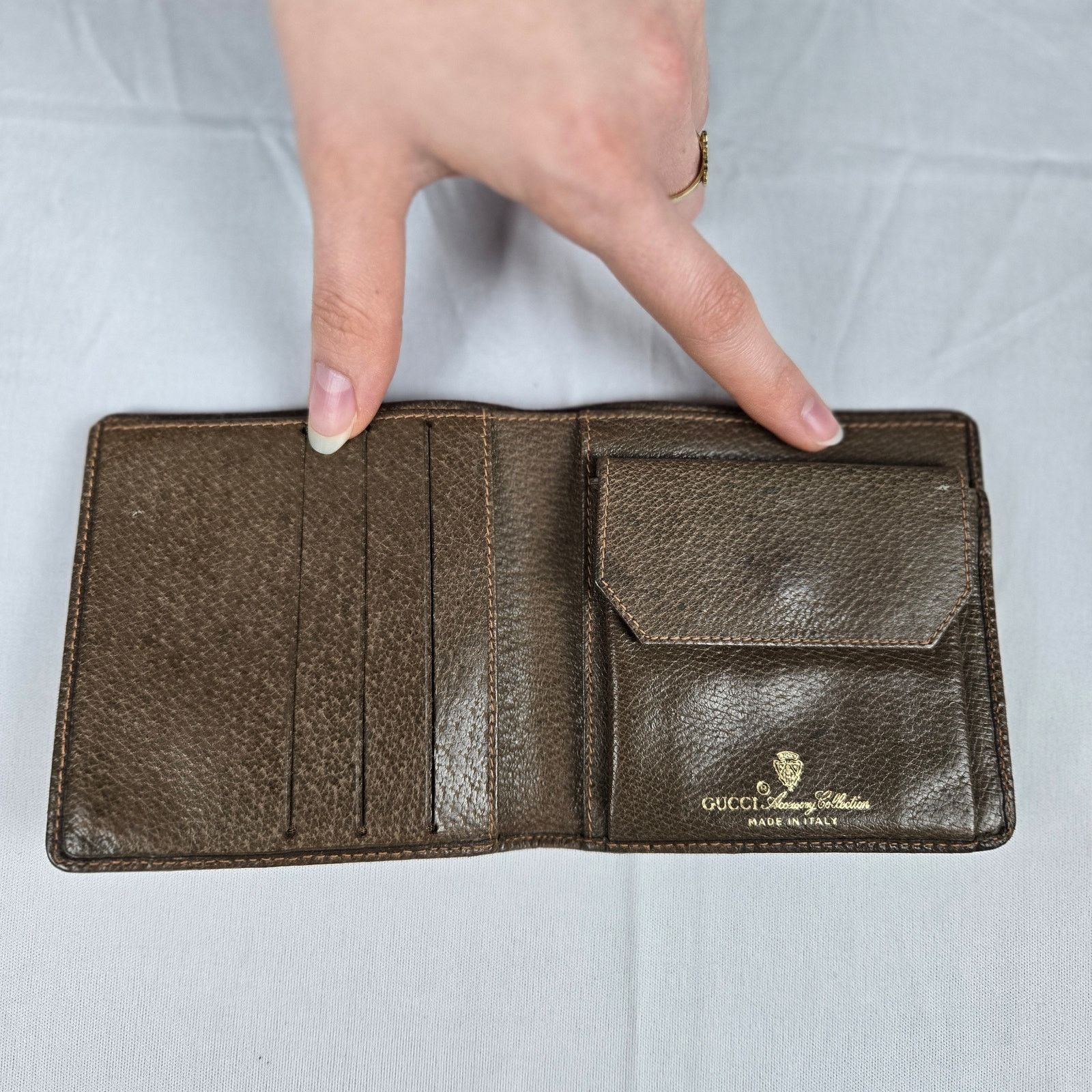 Gucci Gucci GG Monogram Plus Bifold Wallet Vintage Size ONE SIZE - 3 Thumbnail