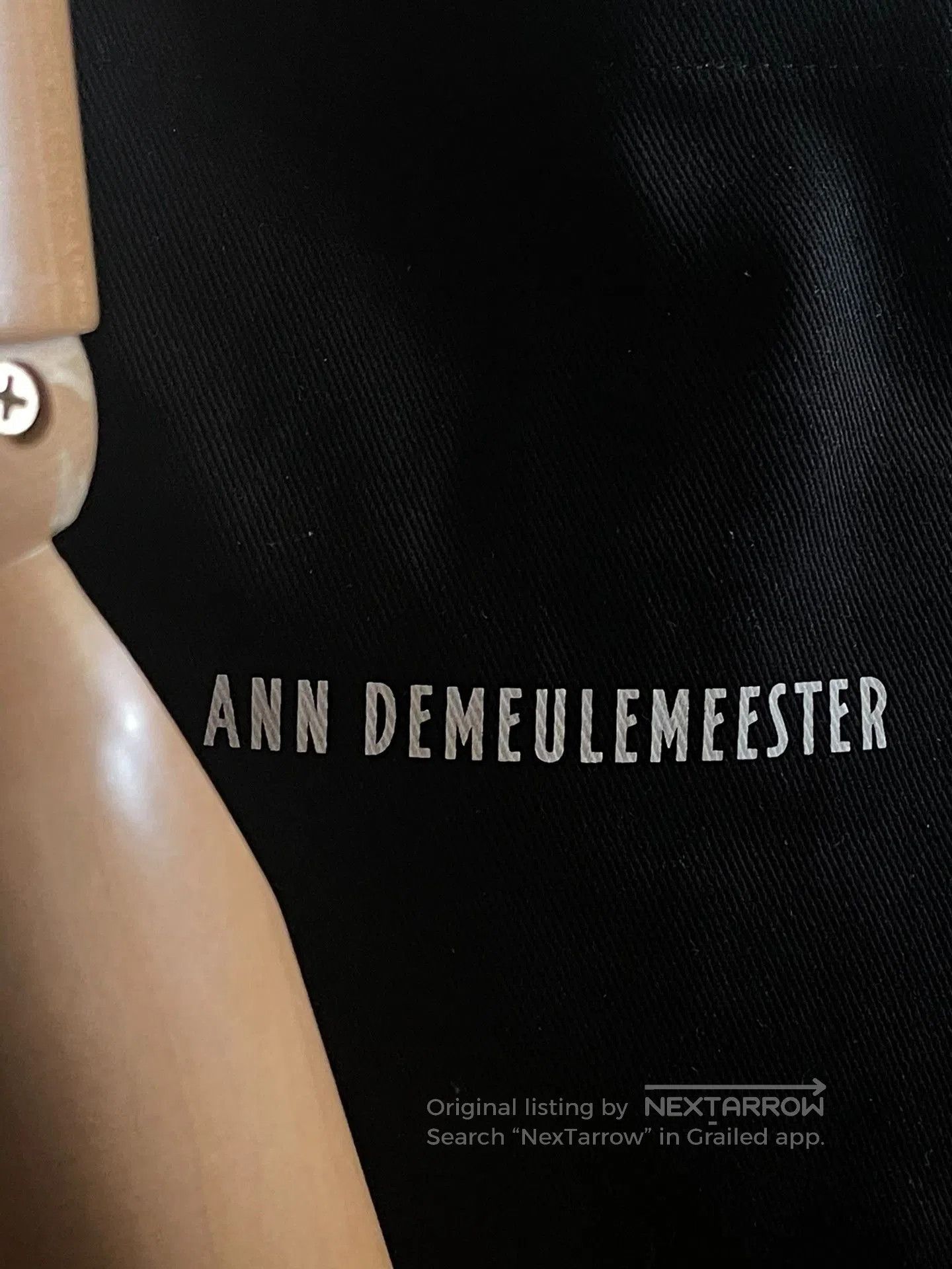 Ann Demeulemeester Ann Demeulemeester 2way Canvas Crossbody Bag. Size ONE SIZE - 2 Thumbnail