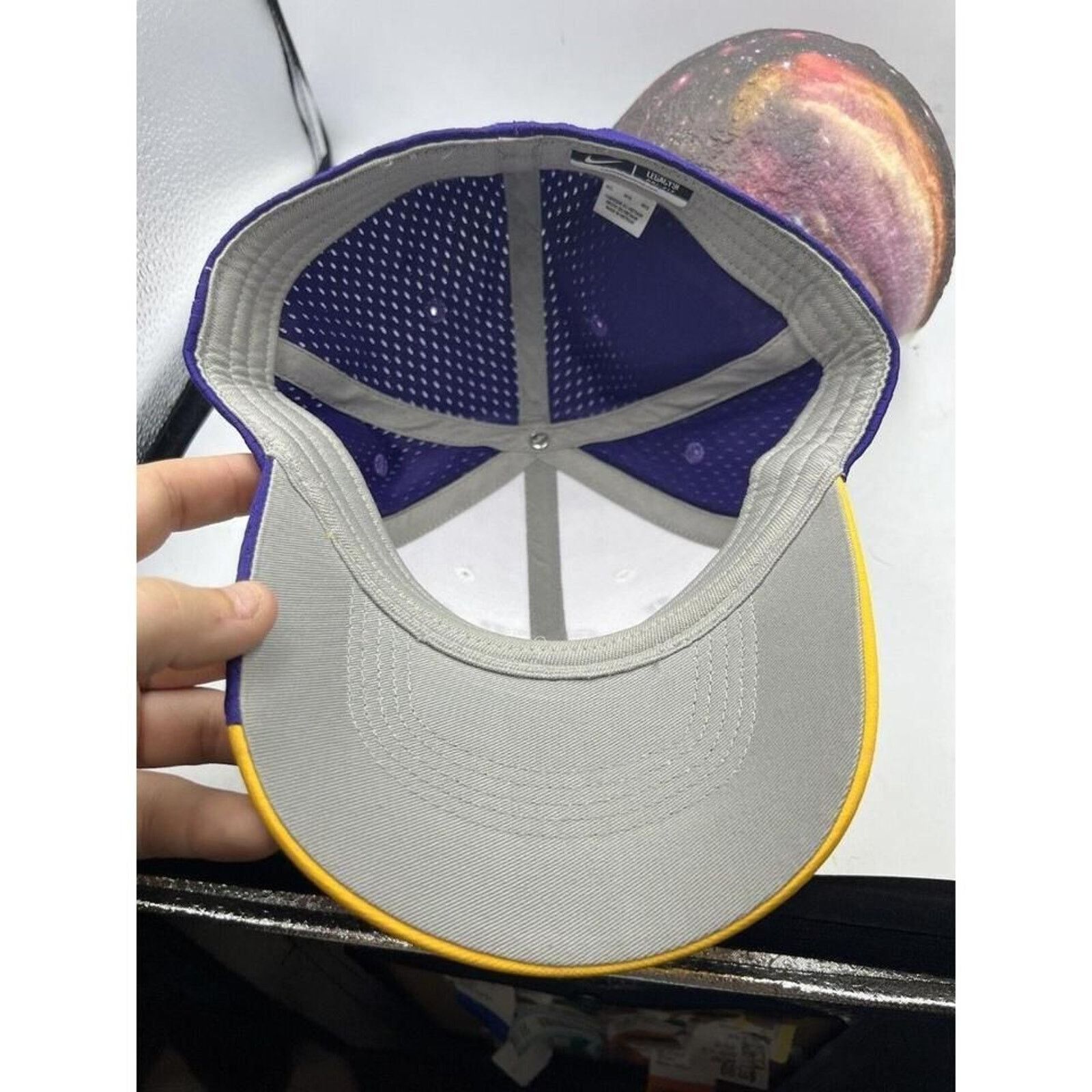 Nike Nike LSU Tigers Legacy 91 Dri-Fit Hat Baseball Cap M/L Size 32 - 4 Thumbnail