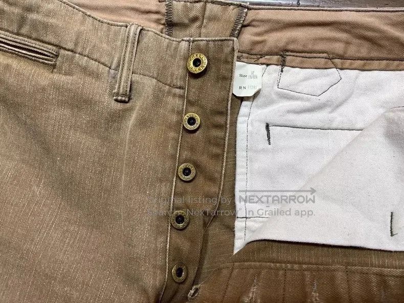 RRL Ralph Lauren RRL Vintage Workwear Pants . Size US 32 / EU 48 - 3 Thumbnail