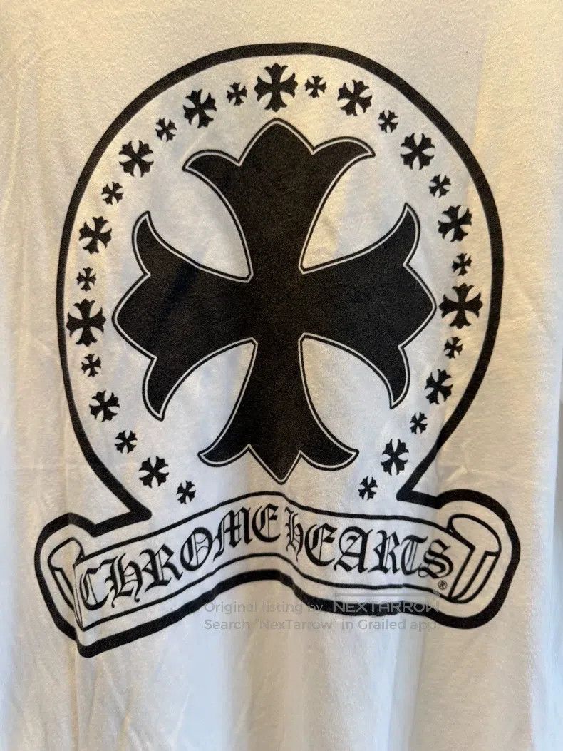 Chrome Hearts CHROME HEARTS Size XL Cross scroll printing long sleeve Size US XL / EU 56 / 4 - 3 Thumbnail
