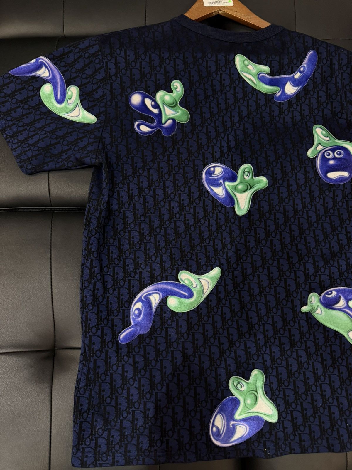 Dior Size M - Dior x Kenny Scharf Oblique T-Shirt Monogram Size US M / EU 48-50 / 2 - 6 Thumbnail