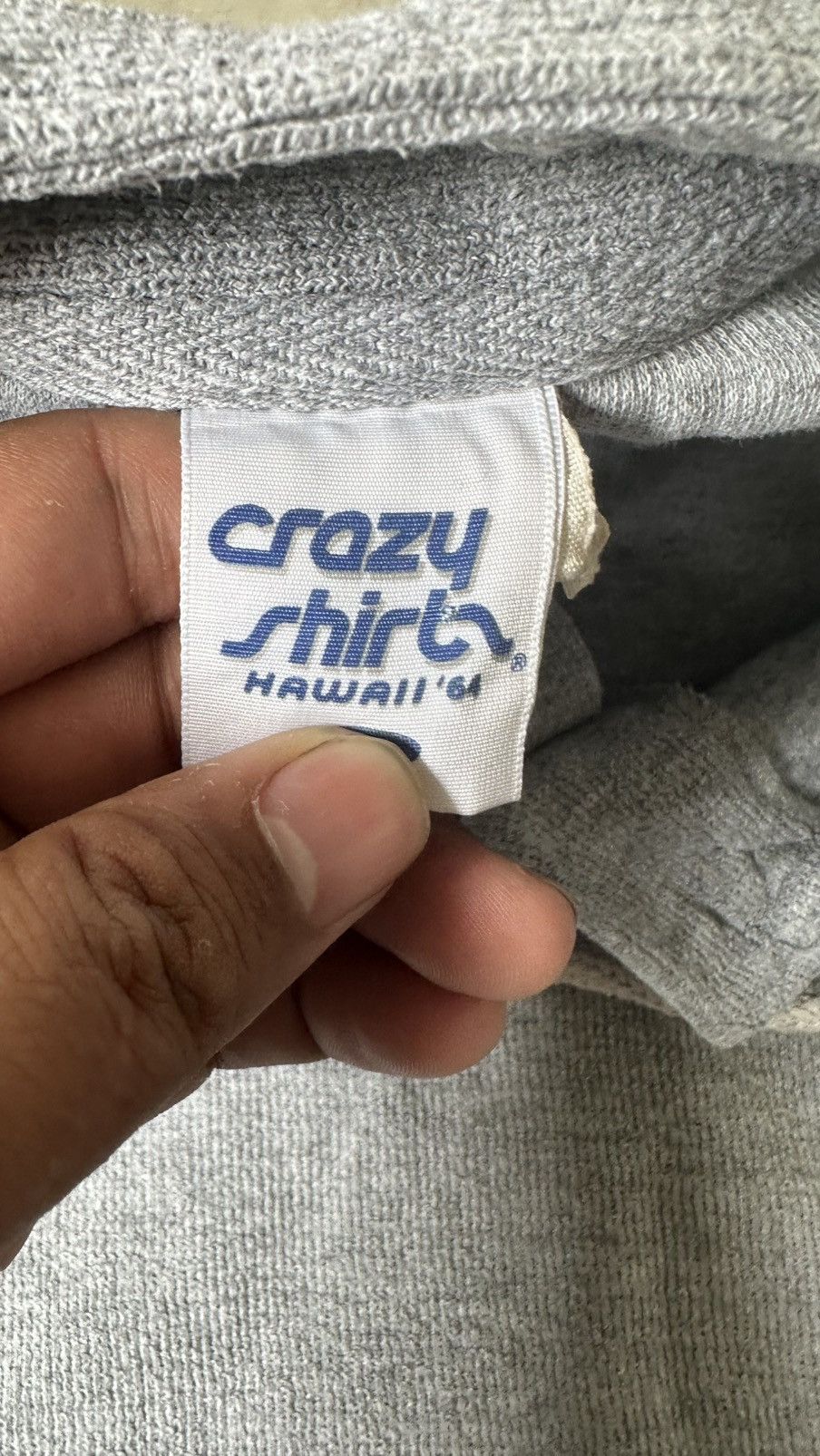 Vintage VINTAGE SAN DIEGO CRAZY SHIRTS BUTTON TIE NECK SWEATSHIRT Size US XXL / EU 58 / 5 - 6 Thumbnail
