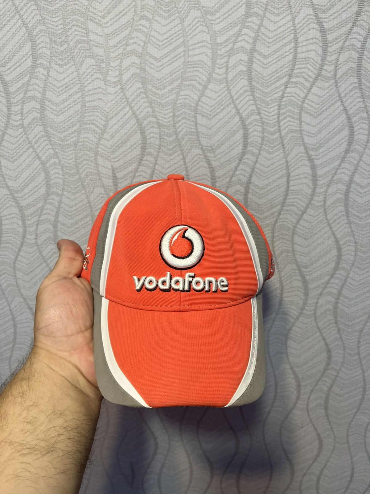 Mercedes-Benz Vodafone McLaren Mercedes Lewis Hamilton 2 Caps Racing F1 Size ONE SIZE - 12 Thumbnail