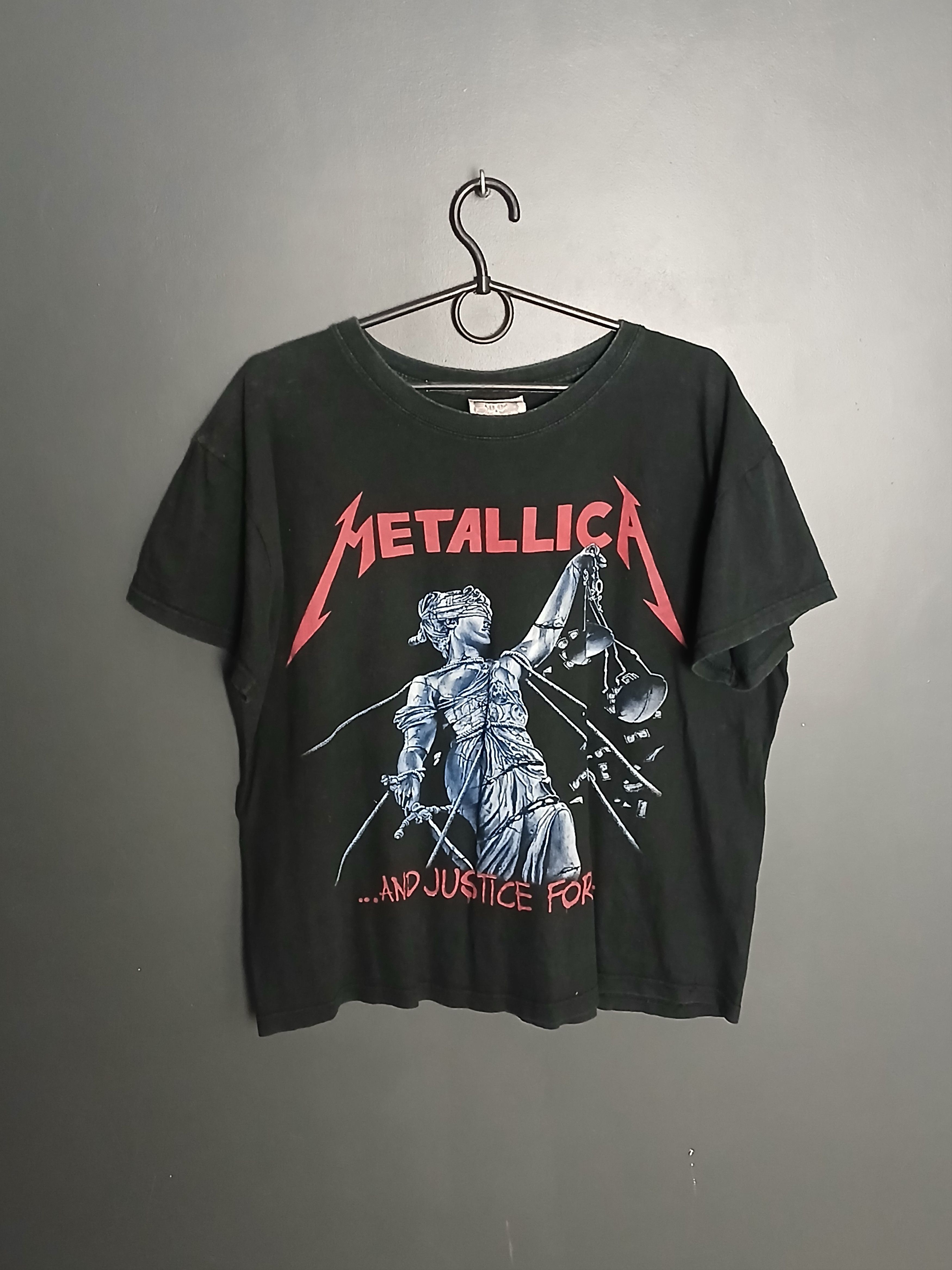 Band Tees × Metallica Metallica And Justice For All T-Shirt Size US M / EU 48-50 / 2 - 1 Thumbnail