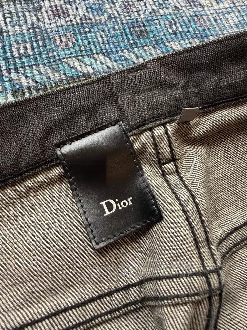 Dior Dior Black Leatherette Jeans Size US 29 - 6 Thumbnail