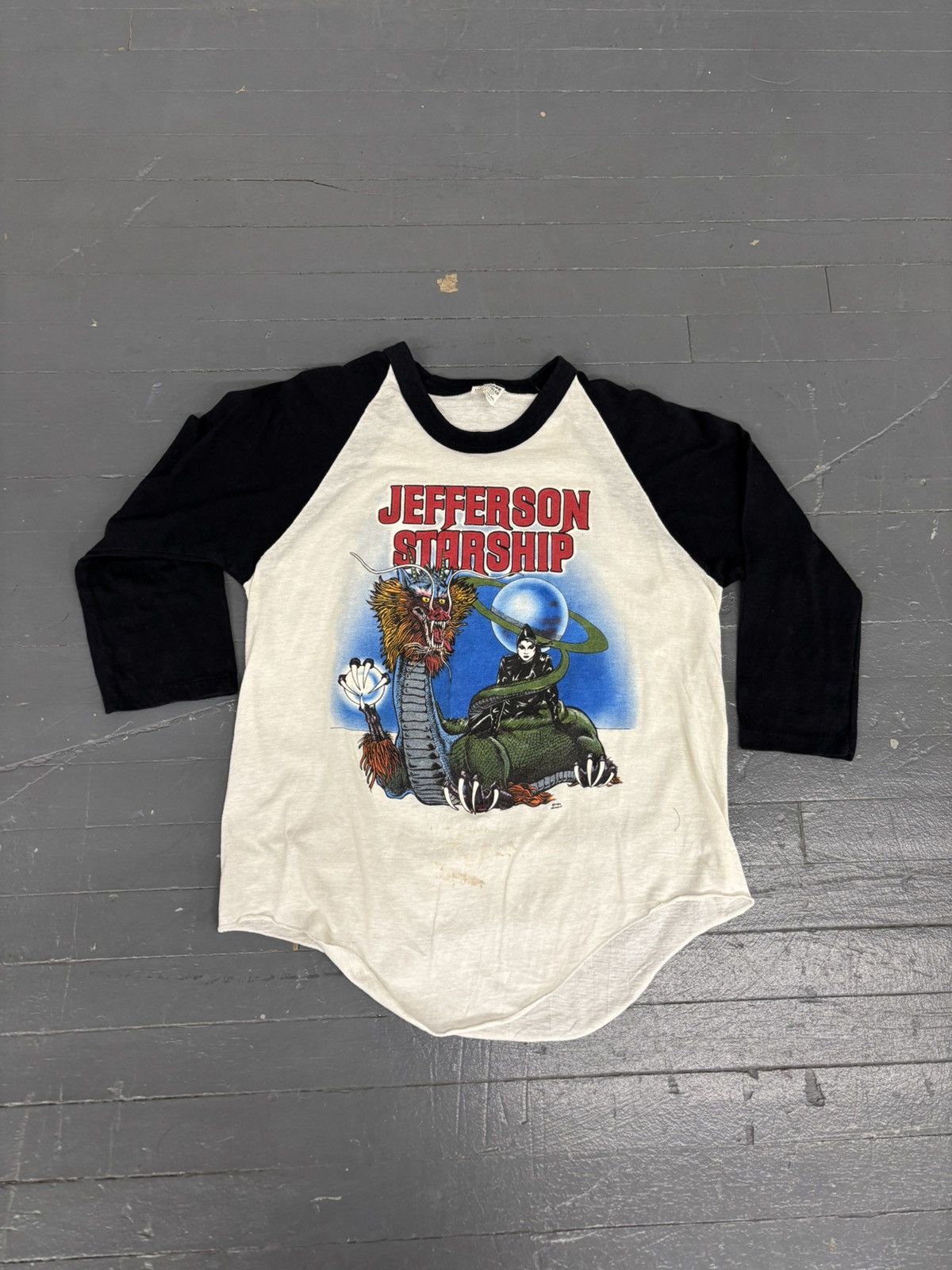 Band Tees × Vintage Vintage 1982 Jefferson Starship concert tee Size US L / EU 52-54 / 3 - 1 Thumbnail
