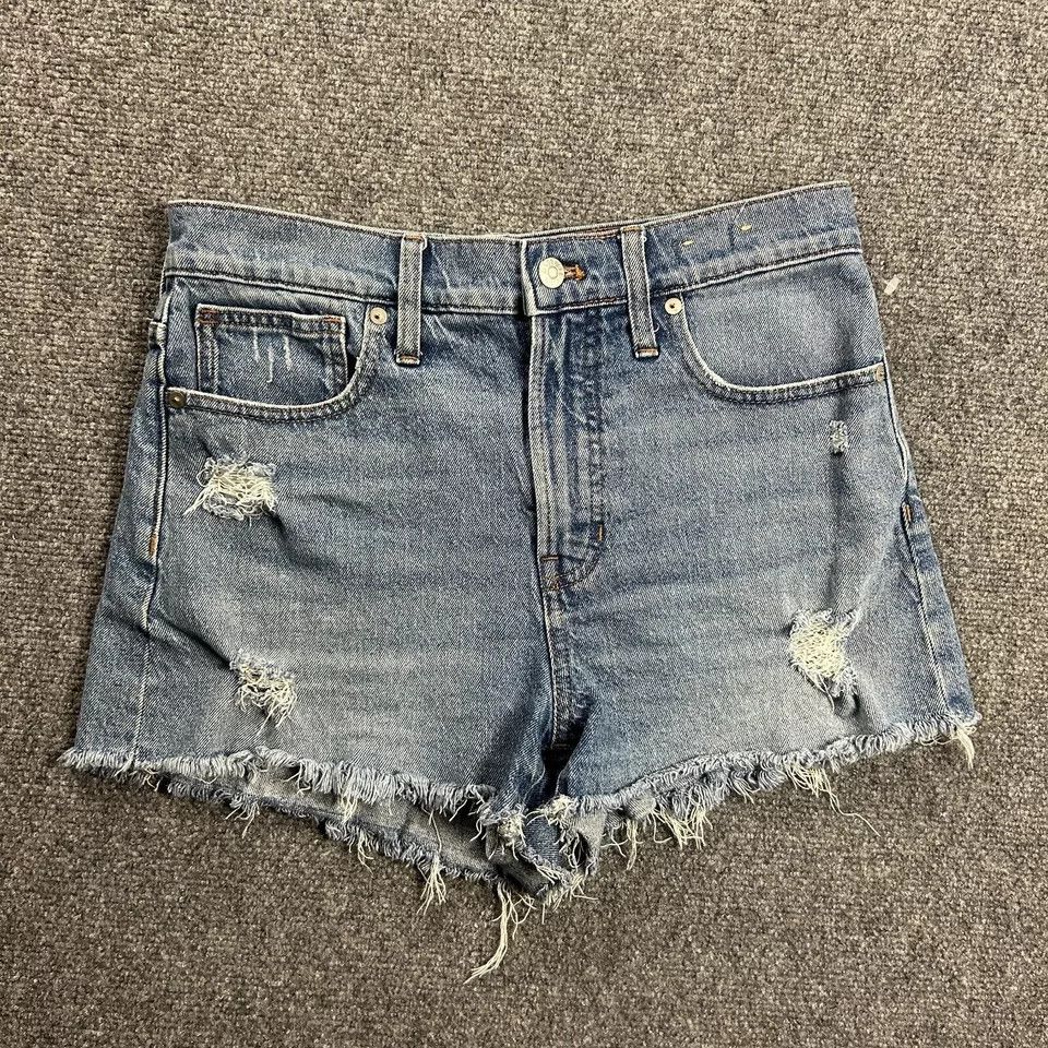 Madewell Madewell Shorts Womens 29 Perfect Jean Short Denim Cut Off Size 29" - 1 Thumbnail