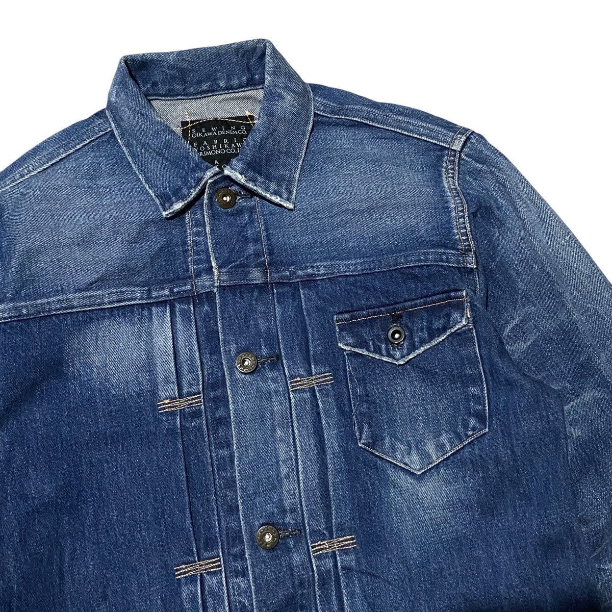 Japanese Brand 🔥SALE🔥 Kuro japan type 1 denim jacket Size US M / EU 48-50 / 2 - 2 Thumbnail