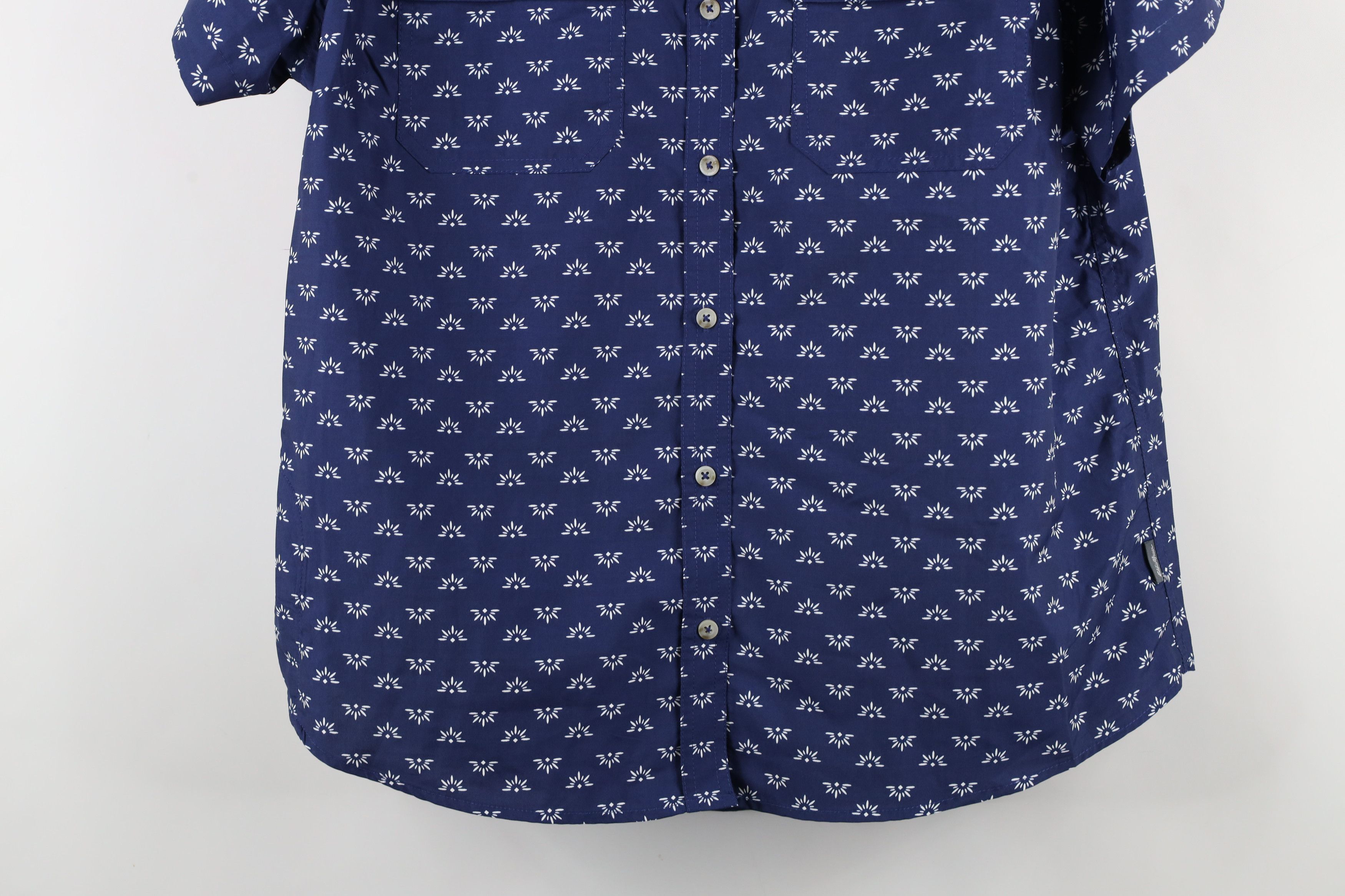 Eddie Bauer × Vintage New Eddie Bauer UPF 50 Adventure Short Sleeve Button Shirt Size US XL / EU 56 / 4 - 3 Thumbnail