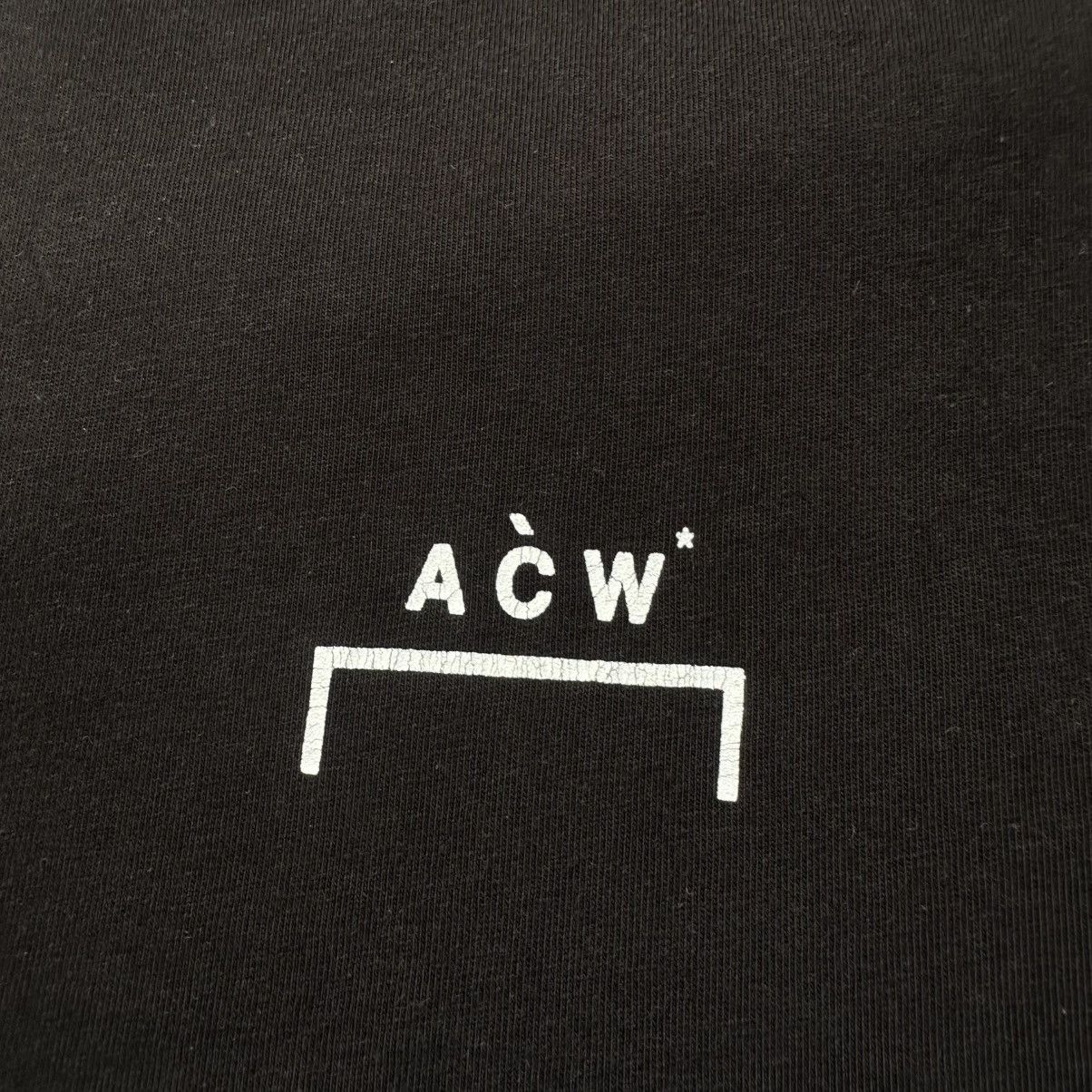 A-COLD-WALL* FW18 A cold wall Logo T Shirt Black Large Size US M / EU 48-50 / 2 - 6 Thumbnail