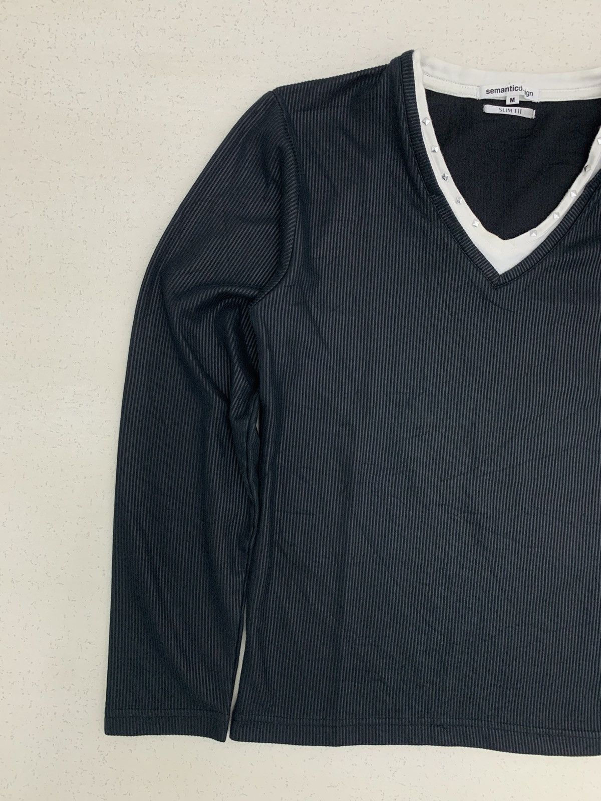 semanticdesign archive semanticdesign double layer slimfit if6w9 lgb style Size US M / EU 48-50 / 2 - 5 Thumbnail
