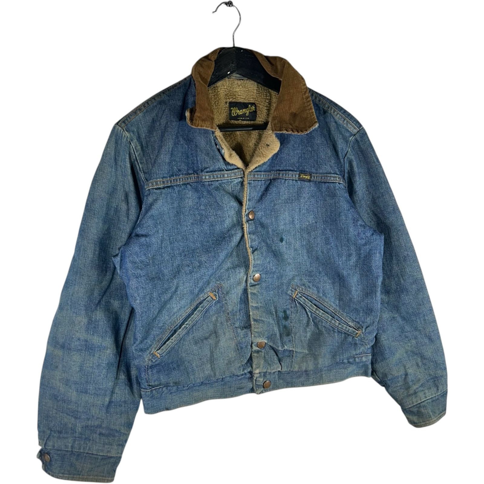 Wrangler Wrangler Sherpa Lined Denim Jacket Size US M / EU 48-50 / 2 - 5 Thumbnail