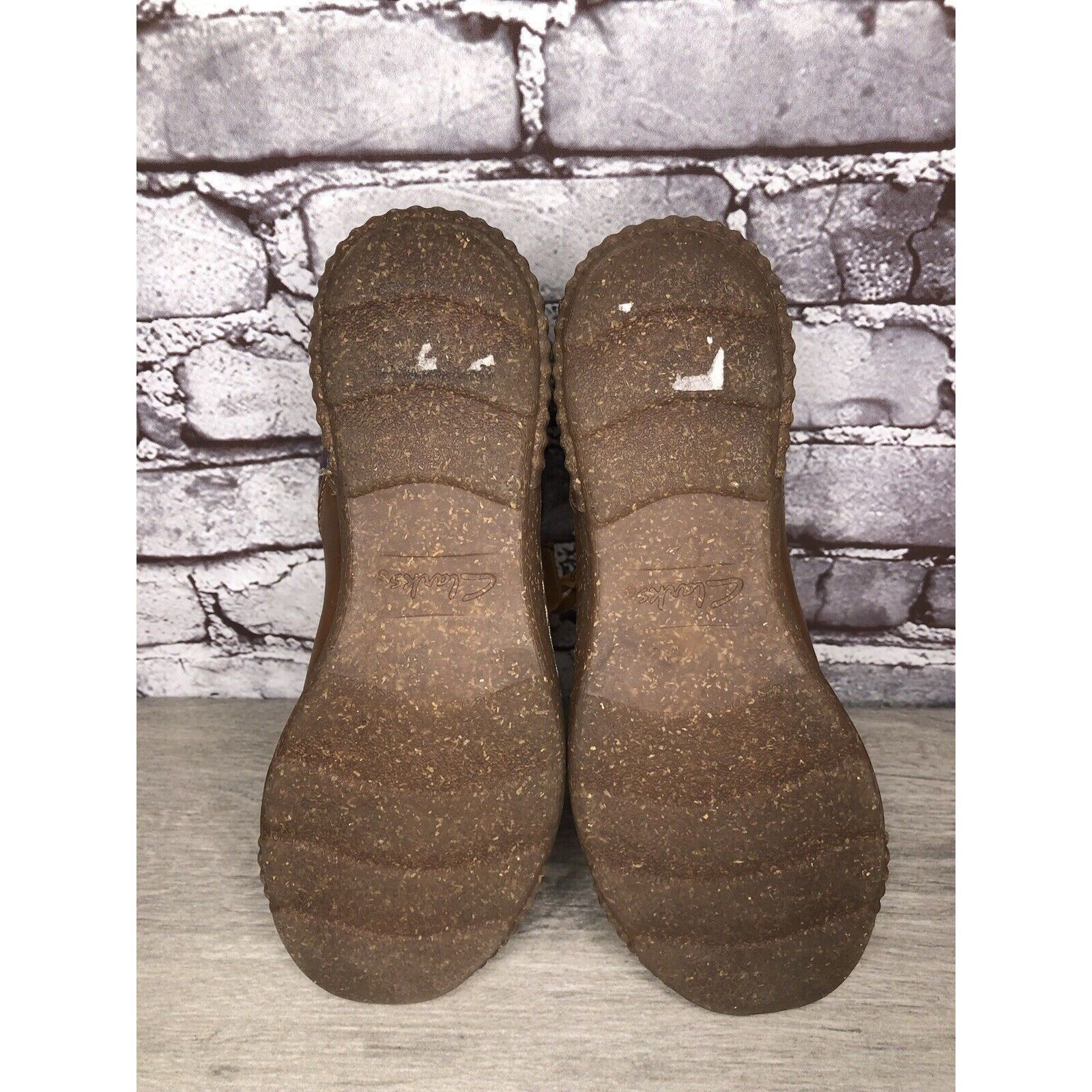 Clarks Clarks Collection Caroline Cove Brown Leather Zip Comfort Sh Size US 7.5 / IT 37.5 - 13 Thumbnail