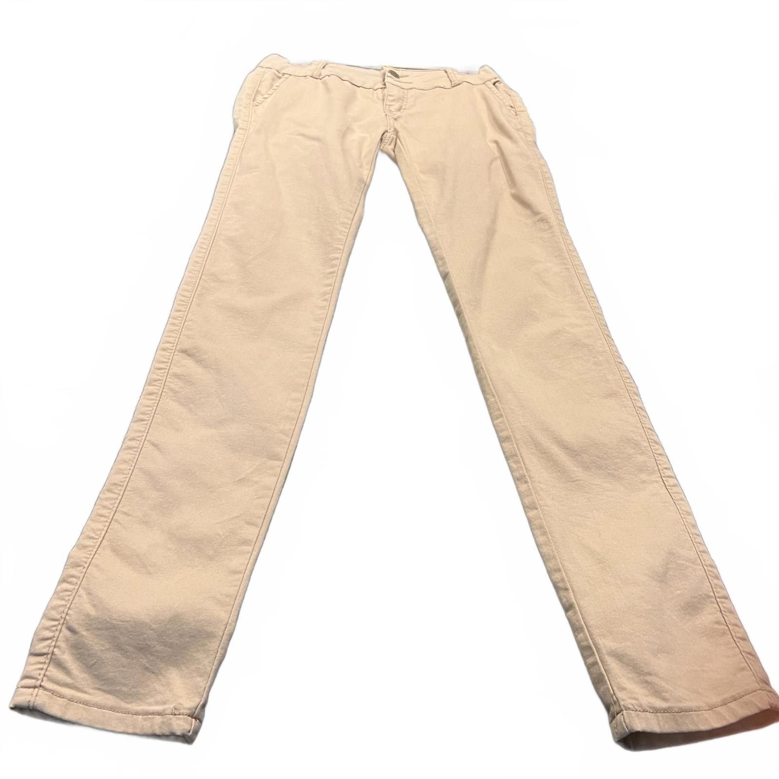 Other i.Q. Authentic Brand Beige Casual Pants Size 28" / US 6 / IT 42 - 6 Thumbnail