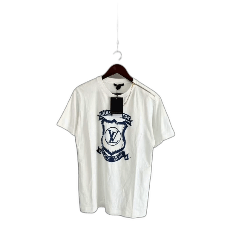 Louis Vuitton Louis Vuitton White Short Sleeve T-Shirt Size US L / EU 52-54 / 3 - 1 Thumbnail