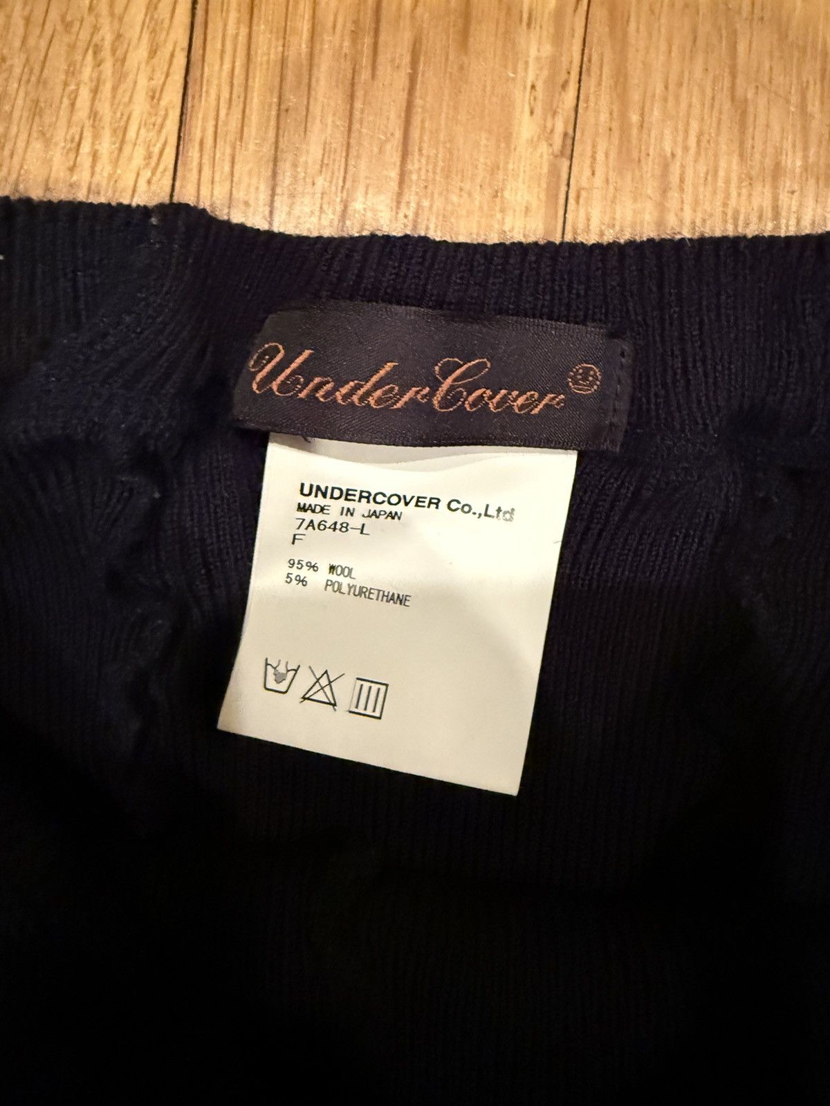 Undercover Undercover 07AW “Knit” Wool Leggings Size 28" / US 6 / IT 42 - 3 Thumbnail