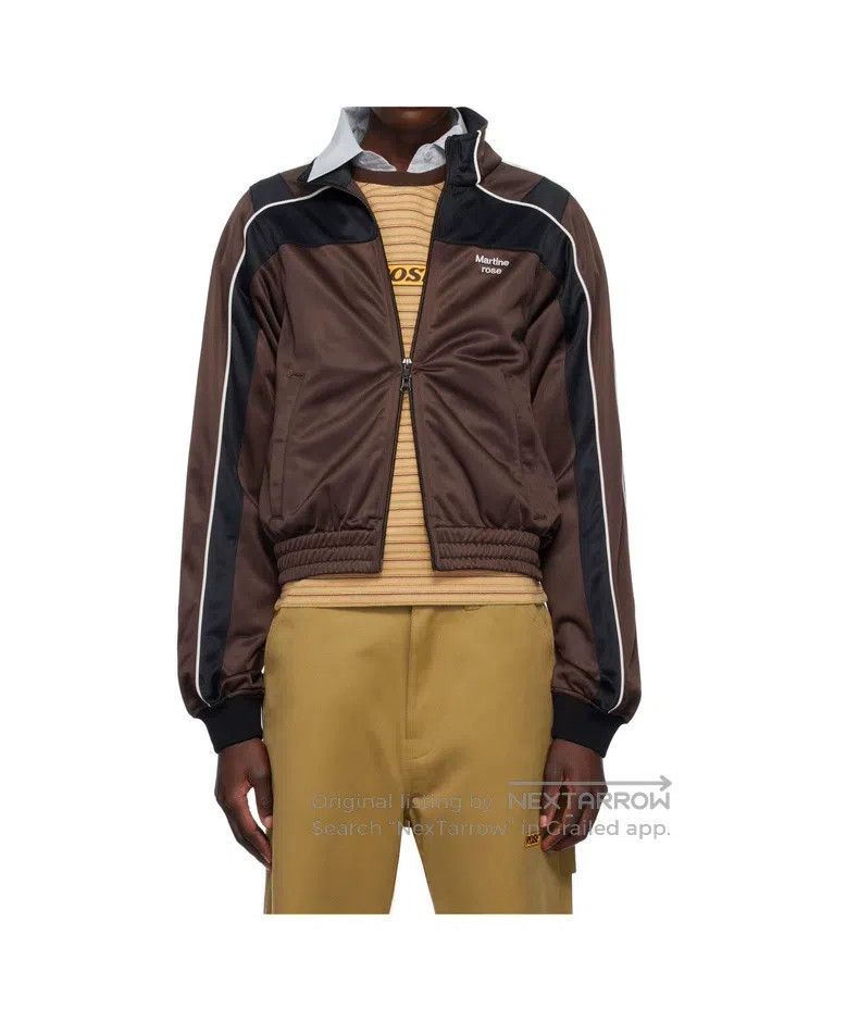 Martine Rose Martine Rose Brown Sports Jacket Size US XL / EU 56 / 4 - 8 Thumbnail