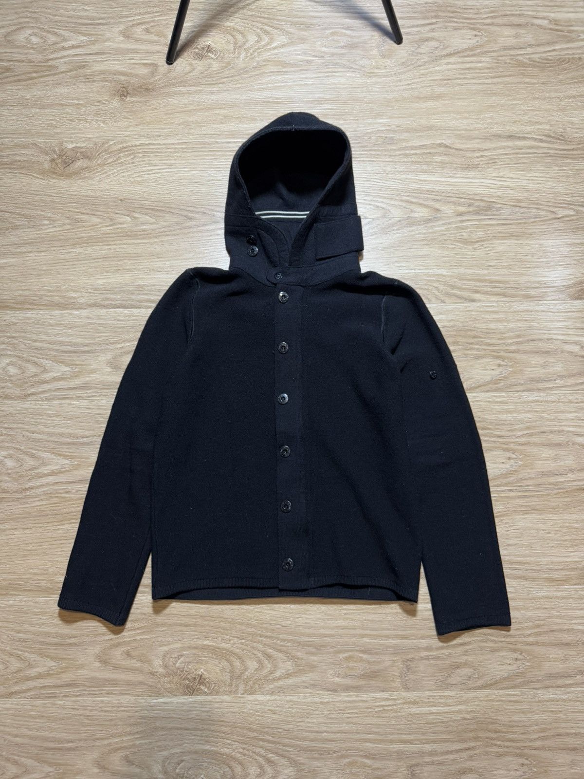 Stone Island Vintage Stone island knitted zip Hoodie 2006 Size US M / EU 48-50 / 2 - 1 Thumbnail