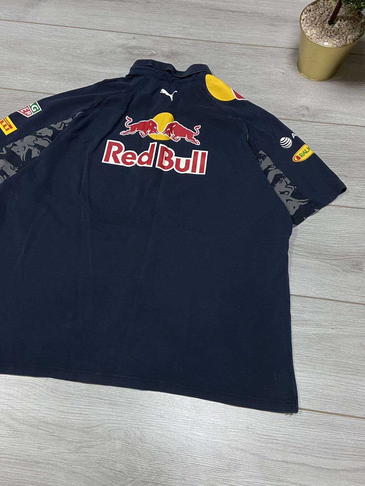 Puma × Red Bull Puma Red Bull Pirelli vintage racing shirt polo Size US XL / EU 56 / 4 - 9 Thumbnail