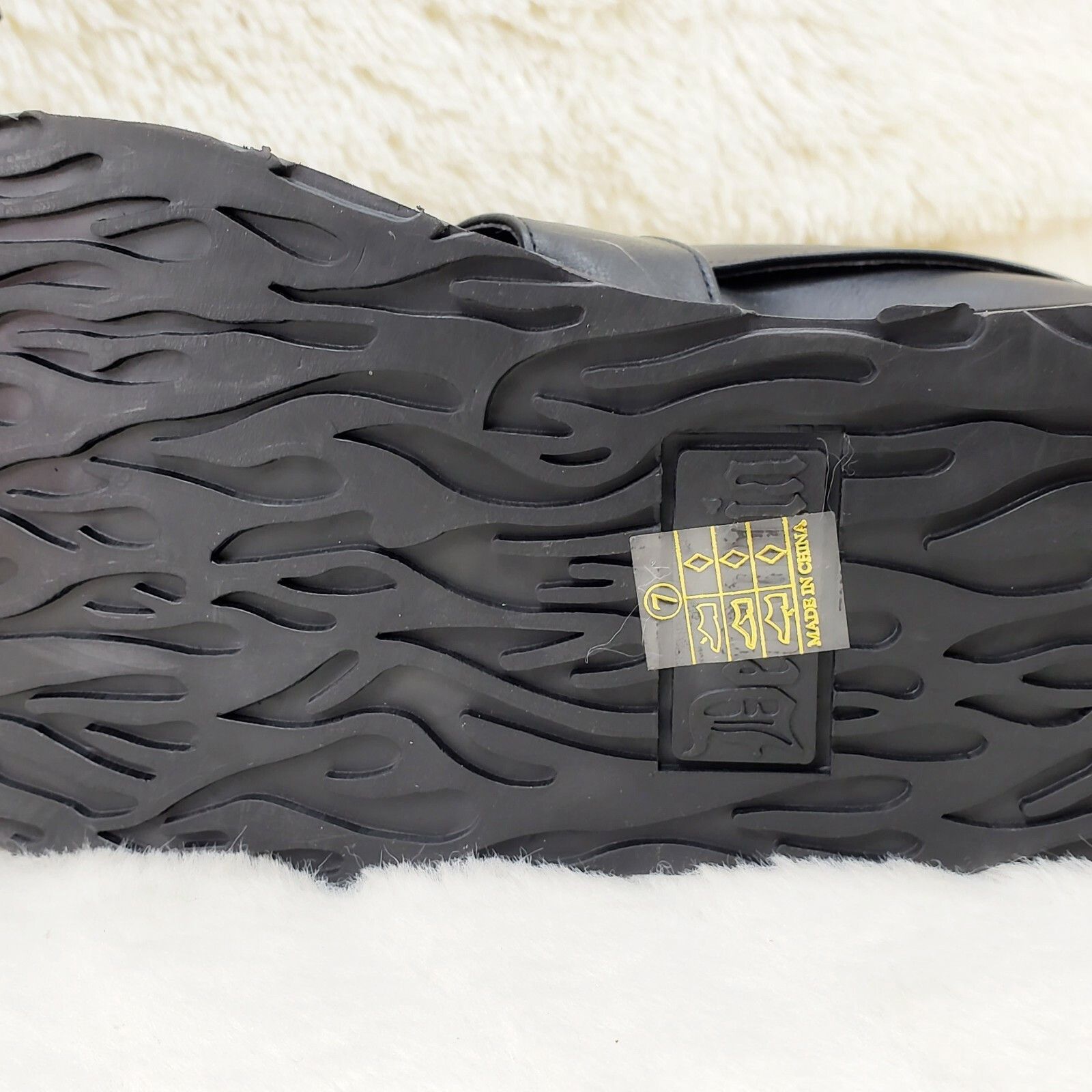 Other Trashville 250 Multi Strap Goth Punk Rock 3.25" Platform Boo Size US 12 / EU 45 - 7 Thumbnail