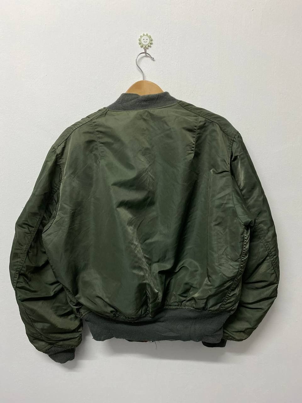 Alpha Industries vintage alpha industries reversible bomber jacket Size US L / EU 52-54 / 3 - 5 Thumbnail