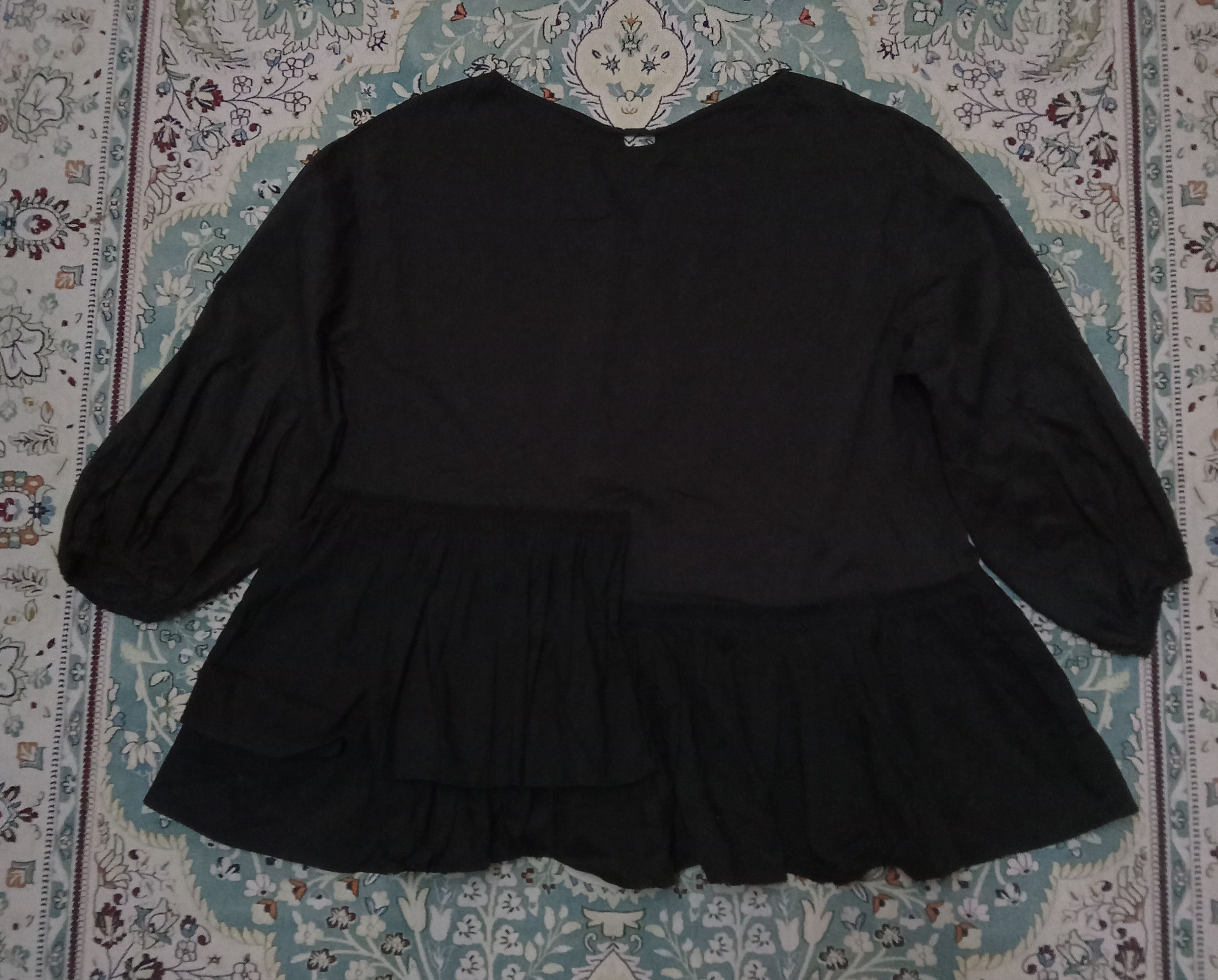 Japanese Brand Elendeek Blouse Rare Design Sz F Size L / US 10 / IT 46 - 2 Thumbnail